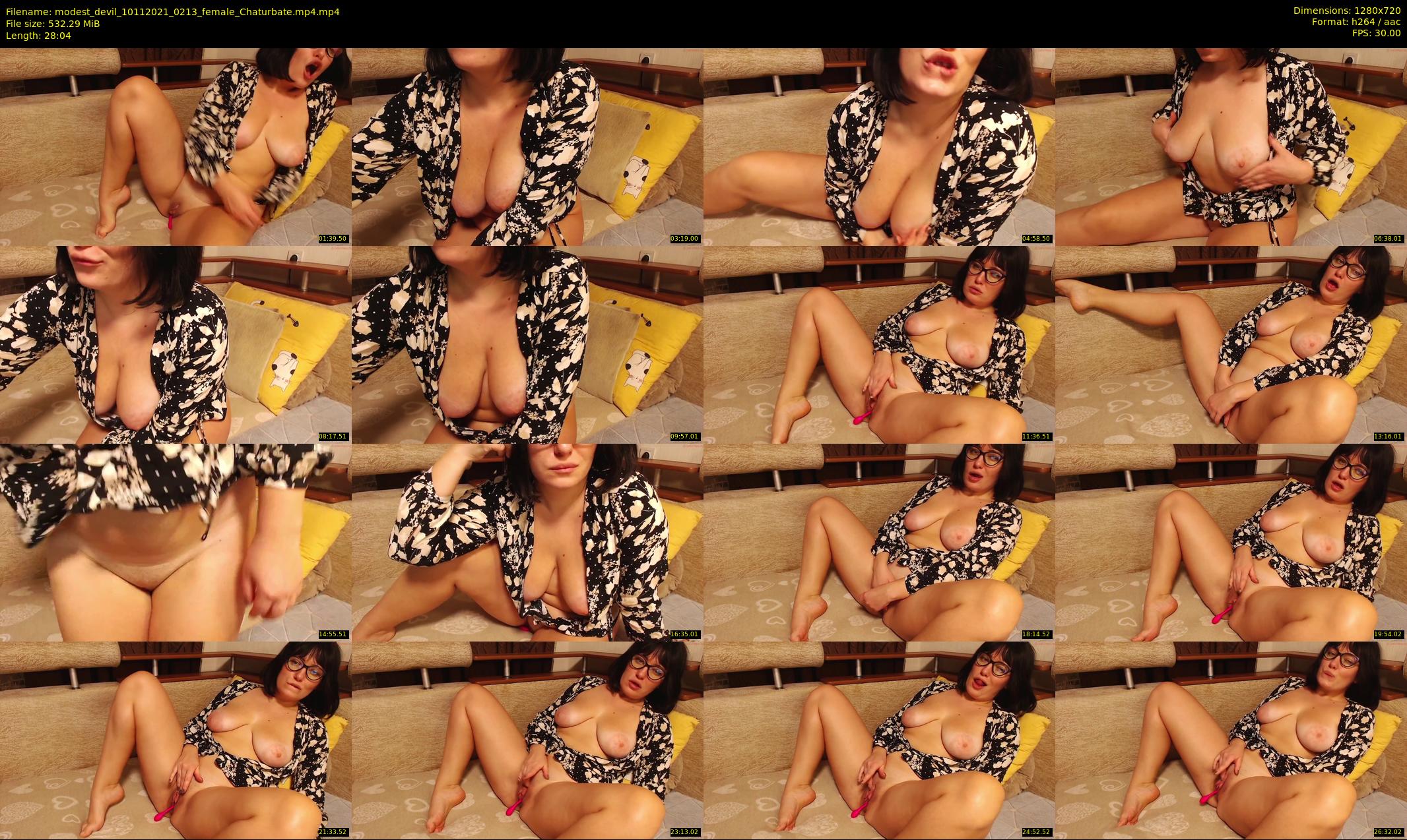 modest_devil — 29 minute Chaturbate female cam show recording, 720p, Nov 10, 2021