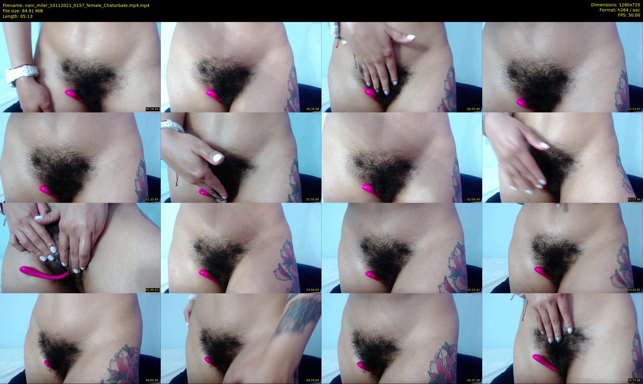 nani_miler — 6 minute Chaturbate female cam show recording, 720p, Nov 10, 2021