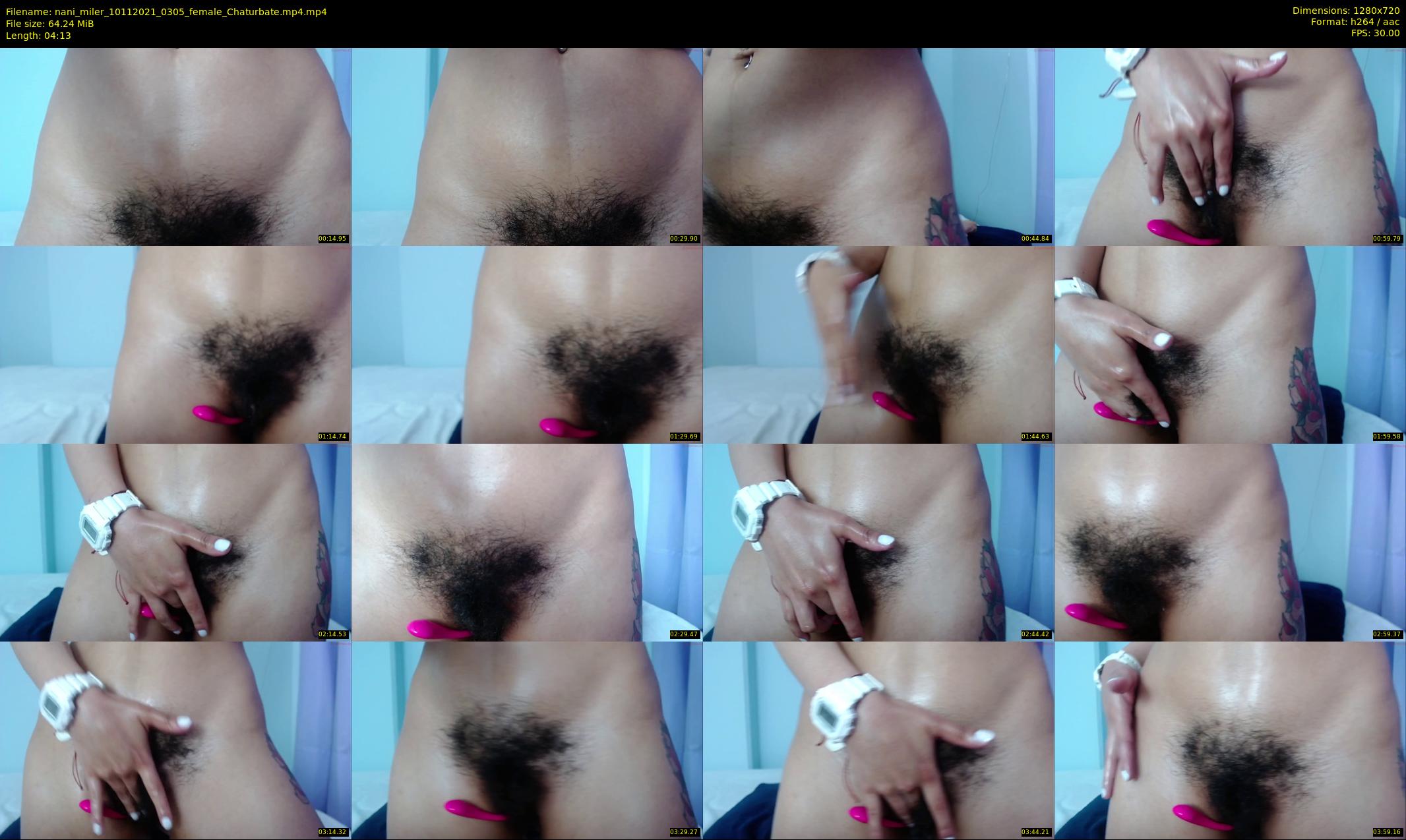 nani_miler — 5 minute Chaturbate female cam show recording, 720p, Nov 10, 2021