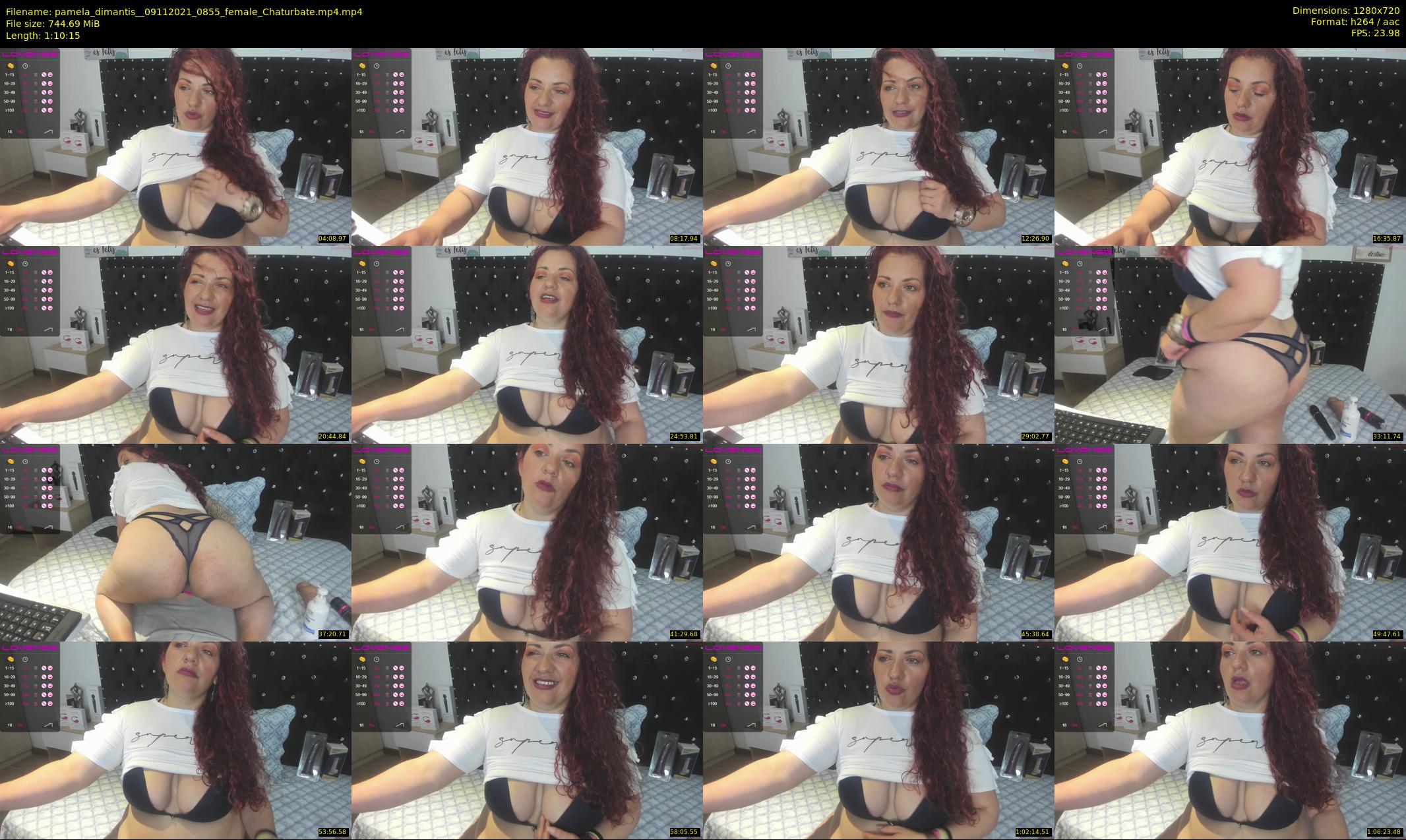 pamela_dimantis_ — 71 minute Chaturbate female cam show recording, 720p, Nov 9, 2021