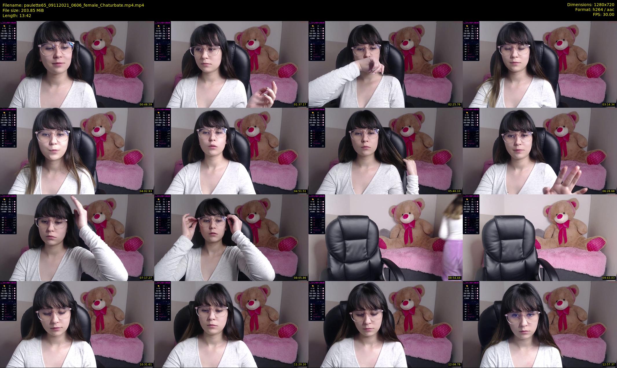 paulette65 — 14 minute Chaturbate female cam show recording, 720p, Nov 9, 2021