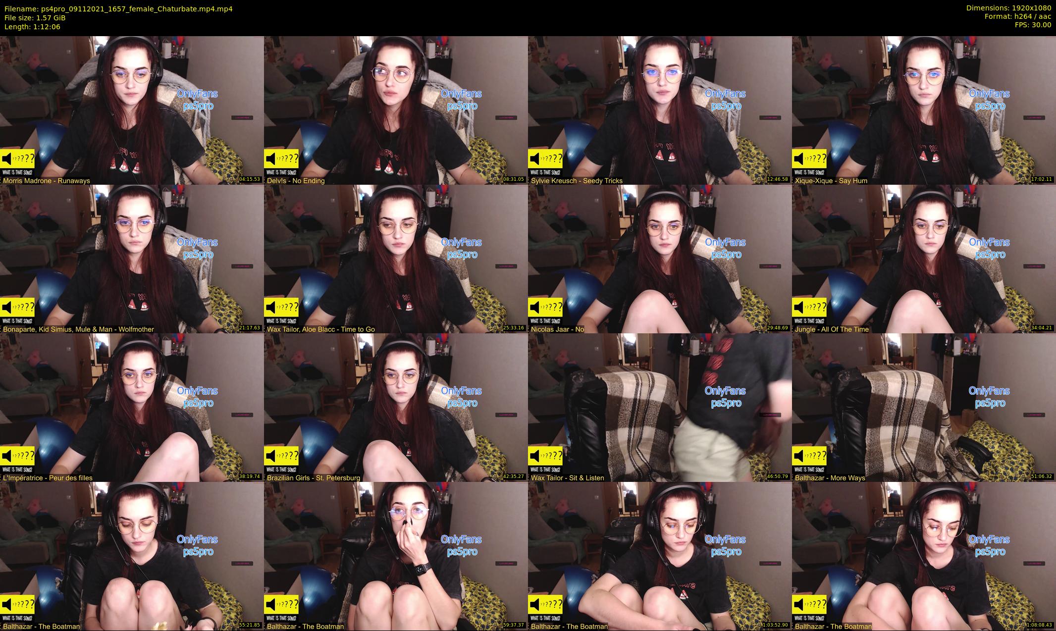 ps4pro — 73 minute Chaturbate female cam show recording, 1080p, Nov 9, 2021