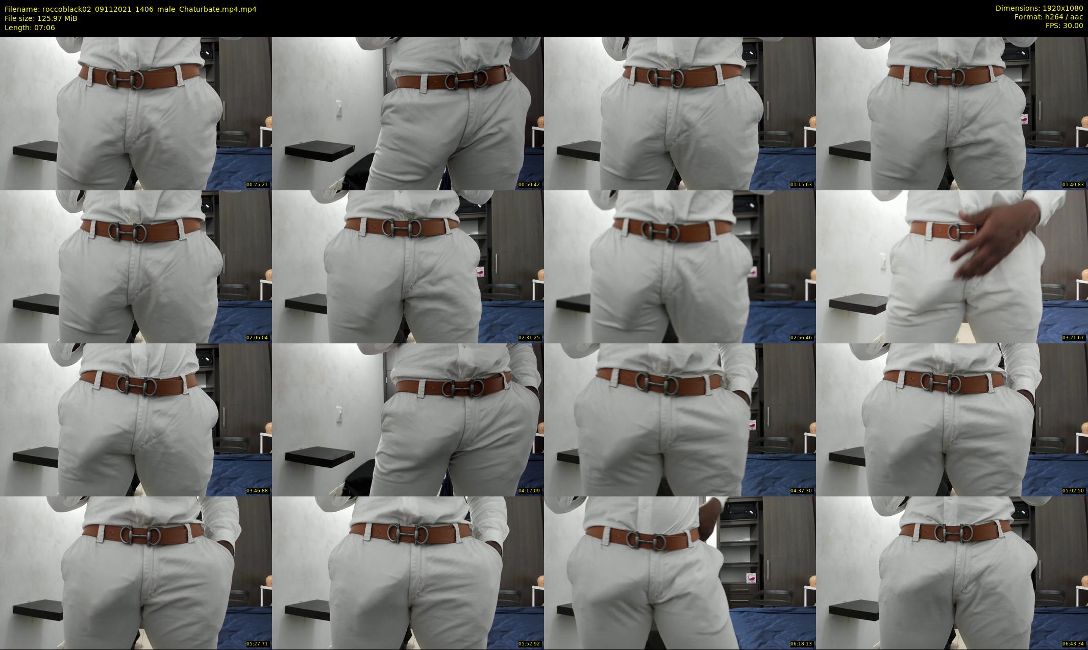 roccoblack02 — 8 minute Chaturbate male cam show recording, 1080p, Nov 9, 2021