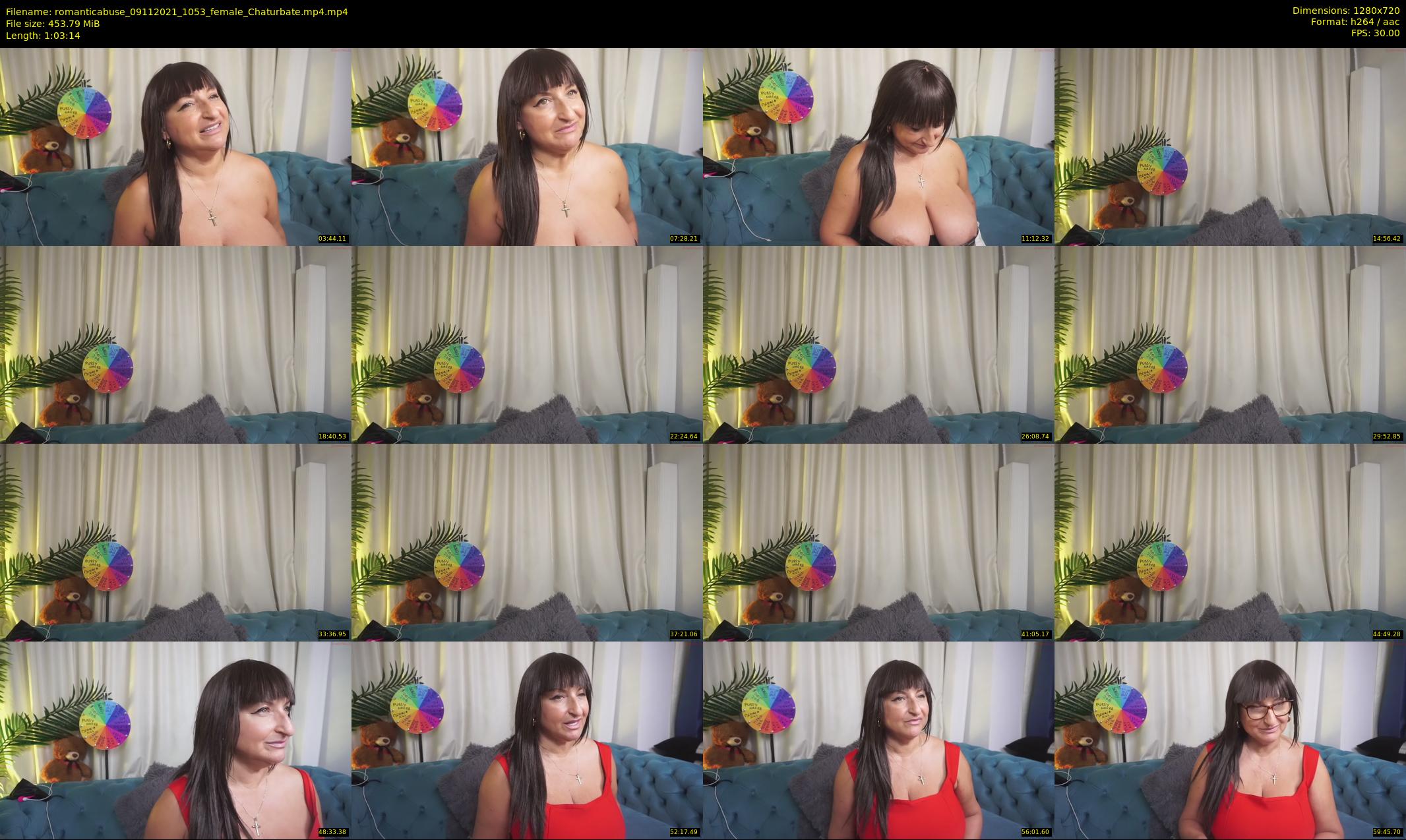 romanticabuse — 64 minute Chaturbate female cam show recording, 720p, Nov 9, 2021
