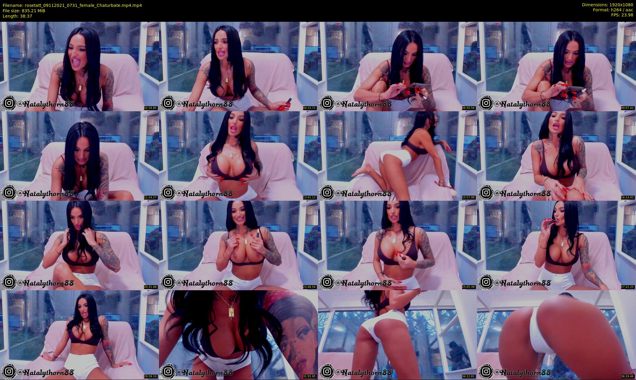 rosetatt — 39 minute Chaturbate female cam show recording, 1080p, Nov 9, 2021
