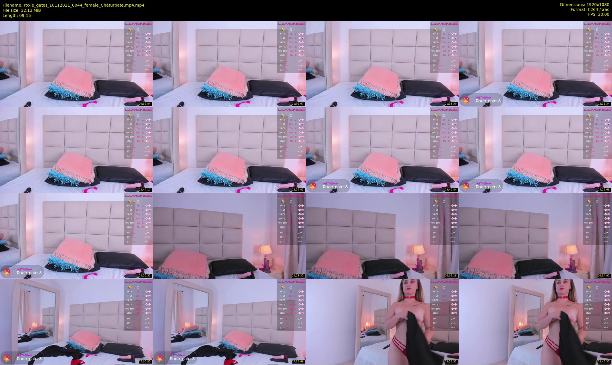 roxie_gates — 10 minute Chaturbate female cam show recording, 1080p, Nov 10, 2021