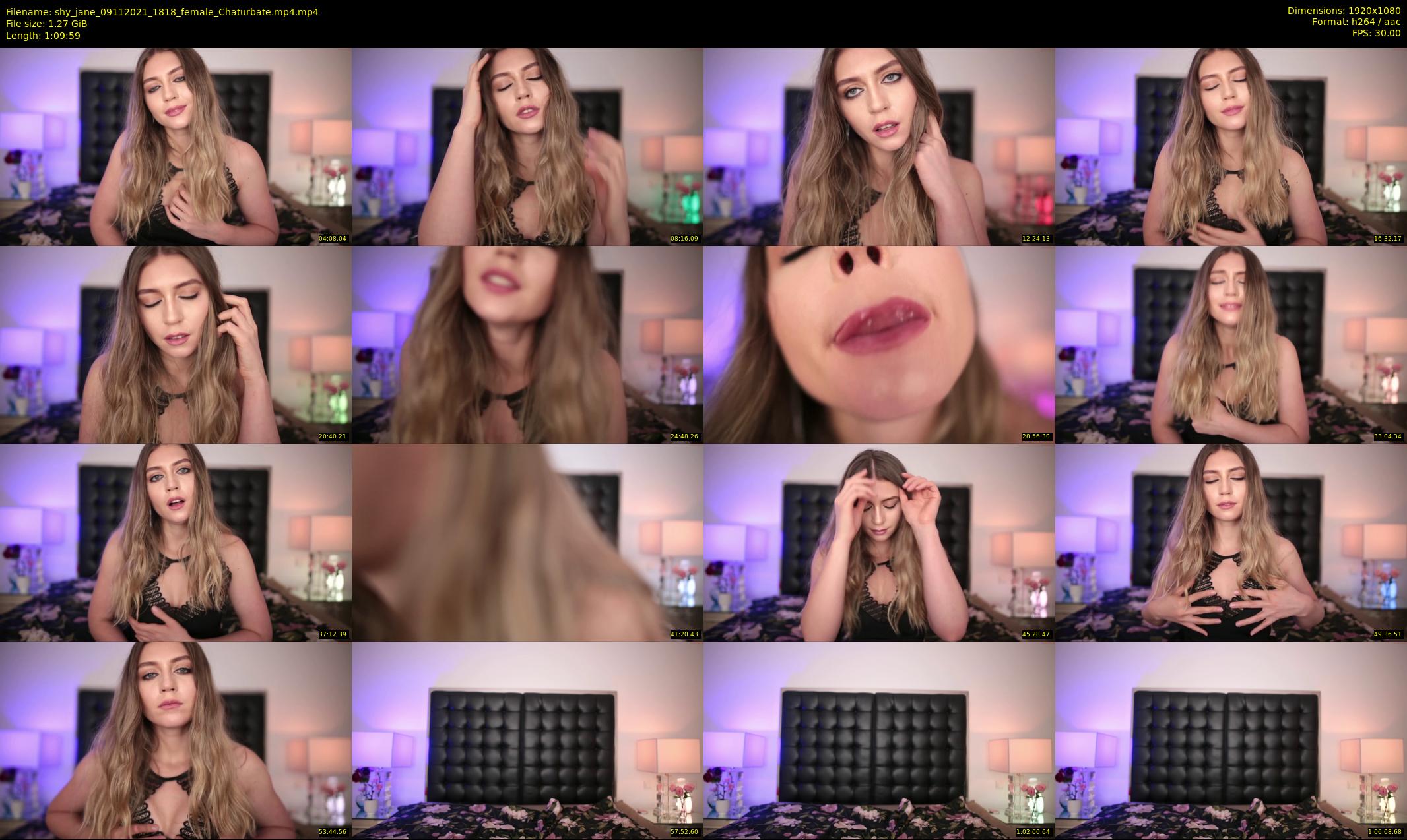 shy_jane — 70 minute Chaturbate female cam show recording, 1080p, Nov 9, 2021