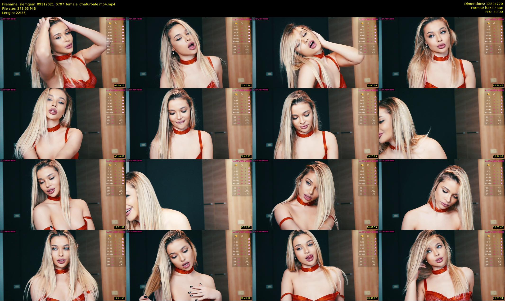 slemgem — 23 minute Chaturbate couple cam show recording, 720p, Nov 9, 2021