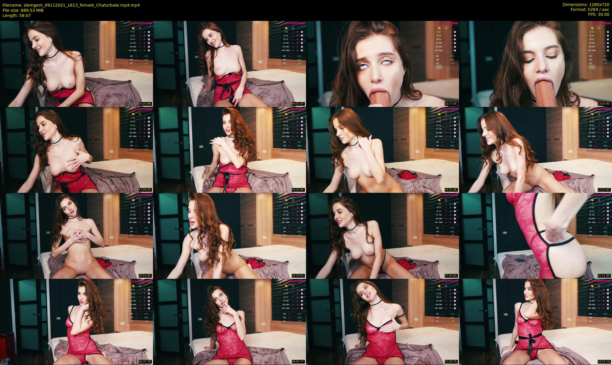 slemgem — 59 minute Chaturbate couple cam show recording, 720p, Nov 9, 2021