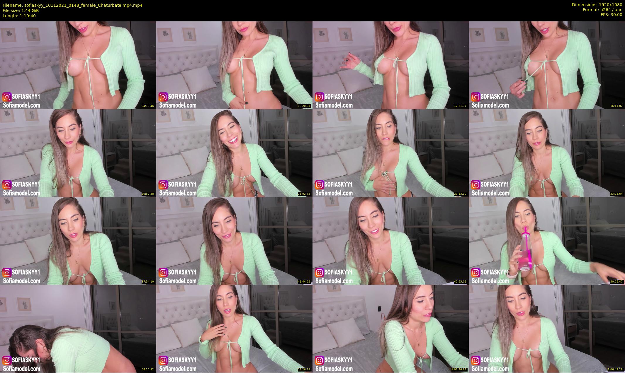 sofiaskyy — 71 minute Chaturbate female cam show recording, 1080p, Nov 10, 2021