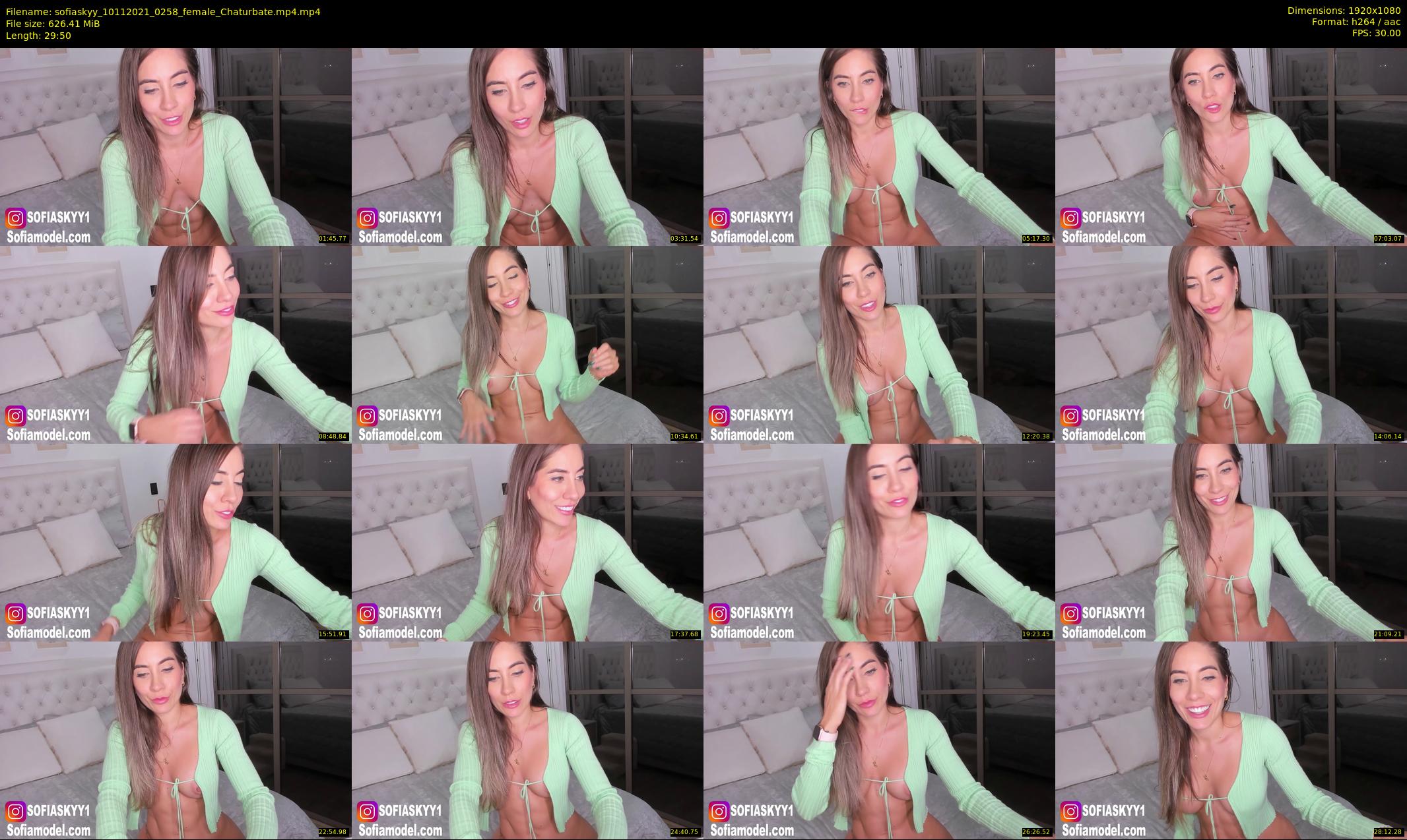 sofiaskyy — 30 minute Chaturbate female cam show recording, 1080p, Nov 10, 2021