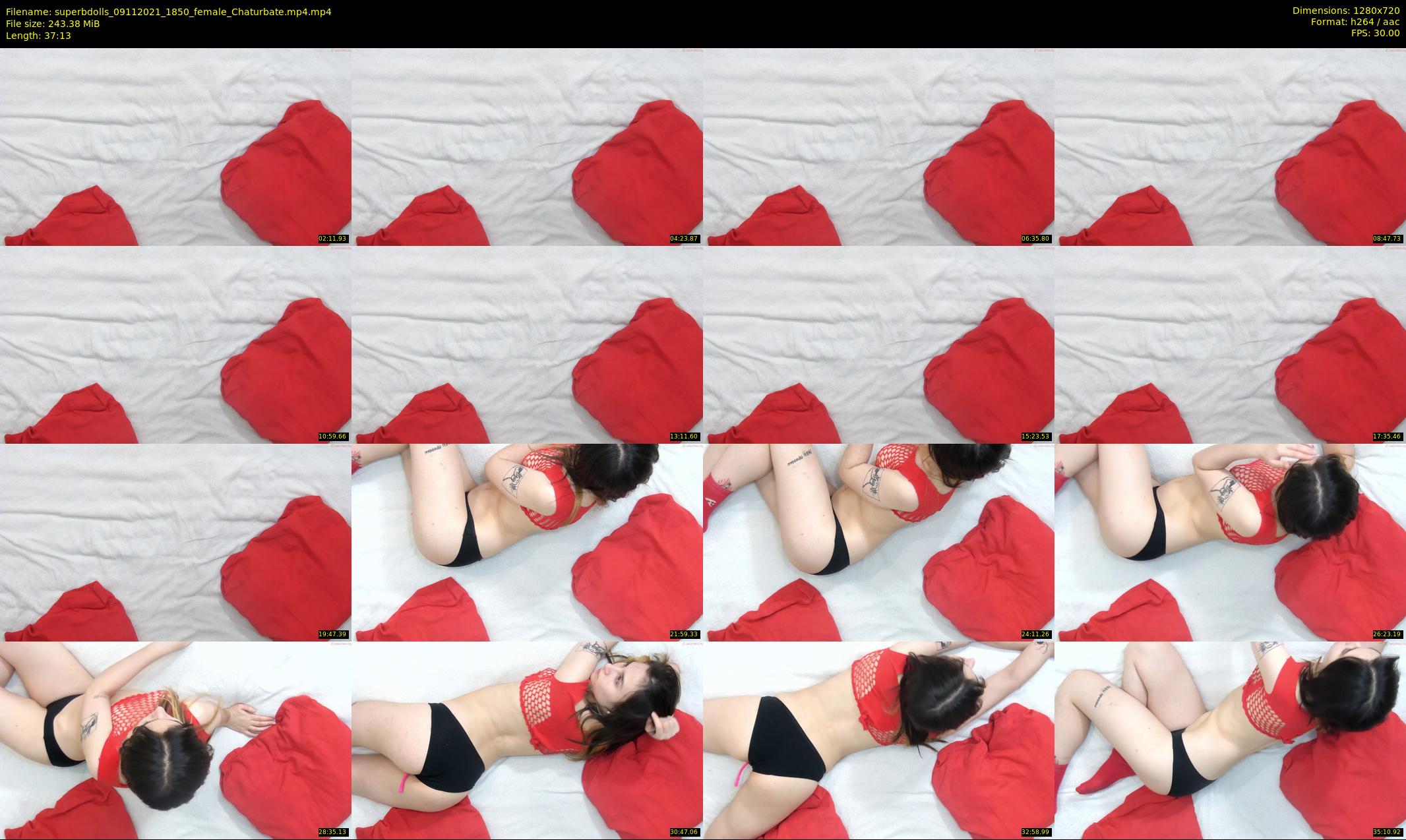 superbdolls — 38 minute Chaturbate couple cam show recording, 720p, Nov 9, 2021