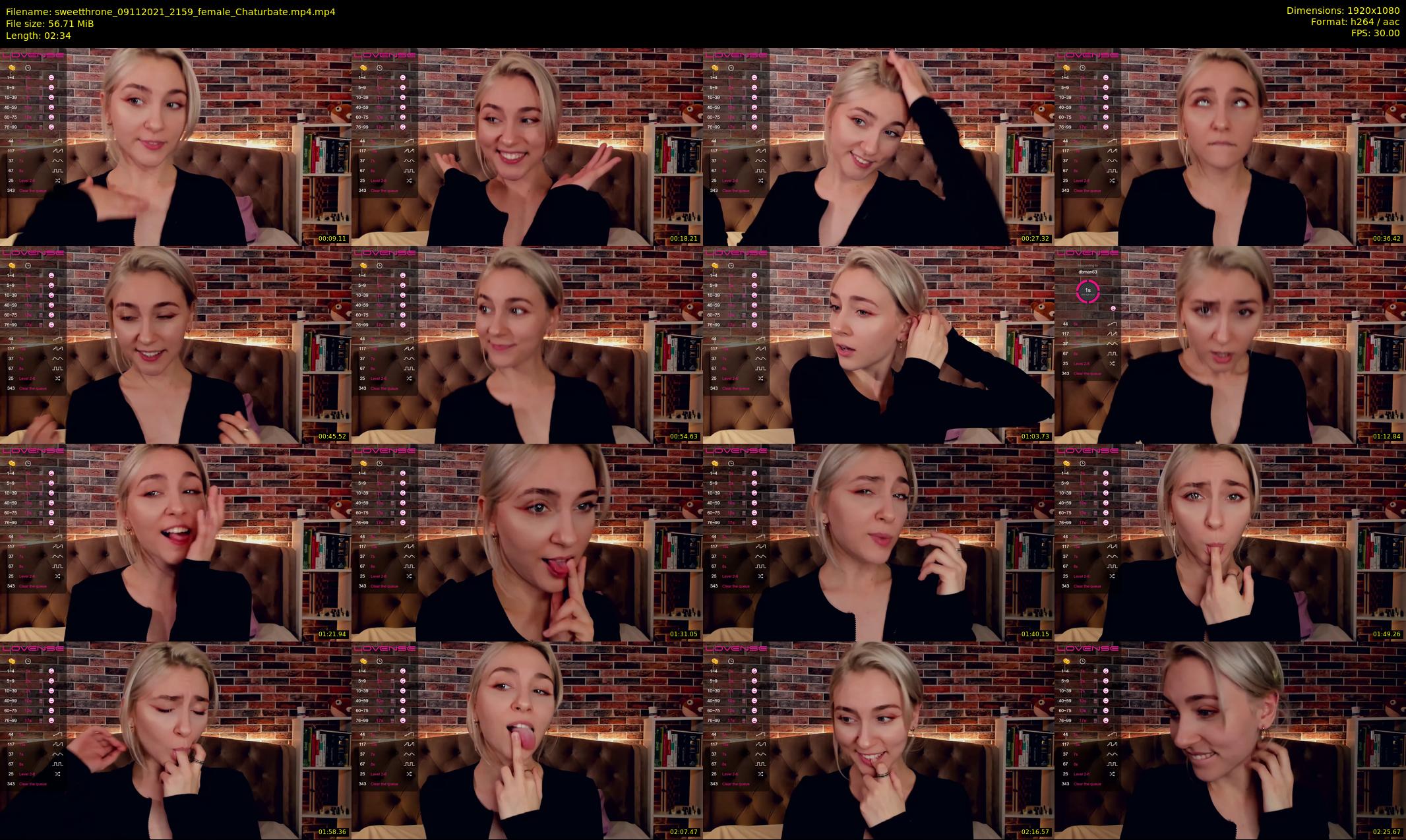 sweetthrone — 3 minute Chaturbate couple cam show recording, 1080p, Nov 9, 2021
