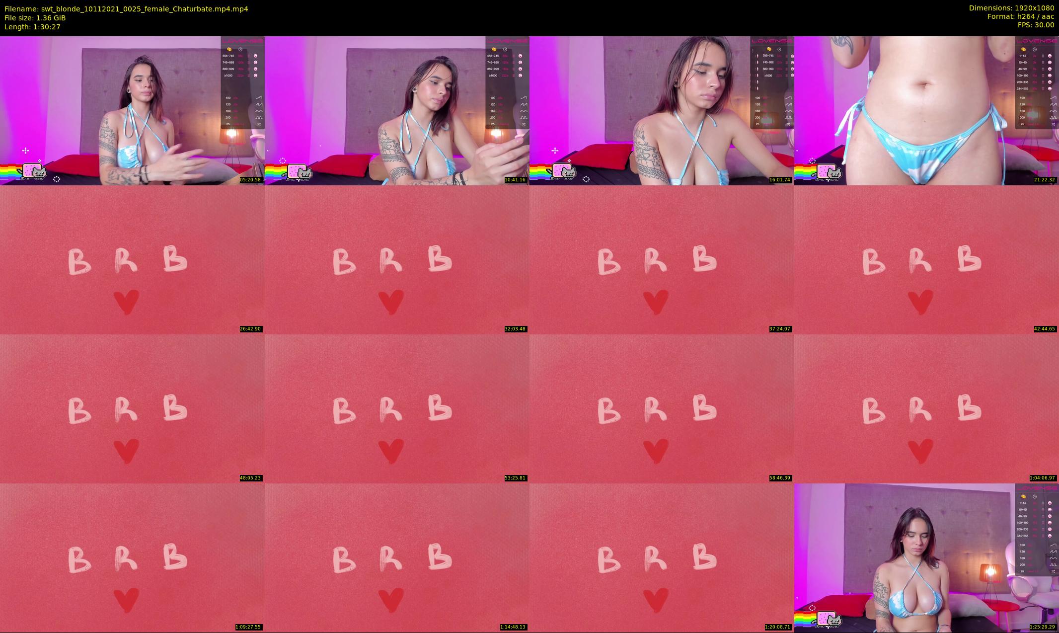 swt_blonde — 91 minute Chaturbate female cam show recording, 1080p, Nov 10, 2021