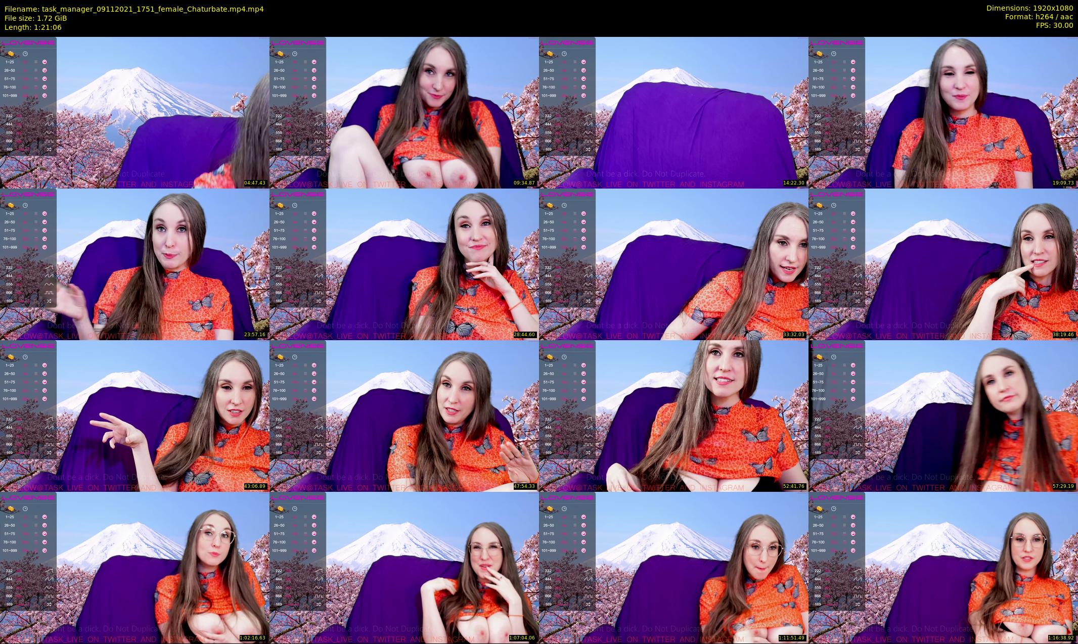 task_manager — 82 minute Chaturbate couple cam show recording, 1080p, Nov 9, 2021