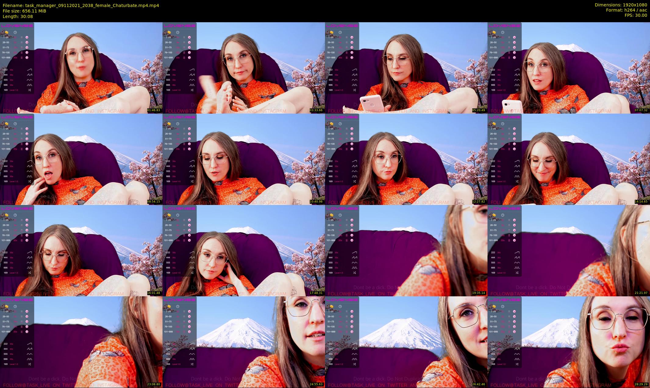 task_manager — 31 minute Chaturbate couple cam show recording, 1080p, Nov 9, 2021