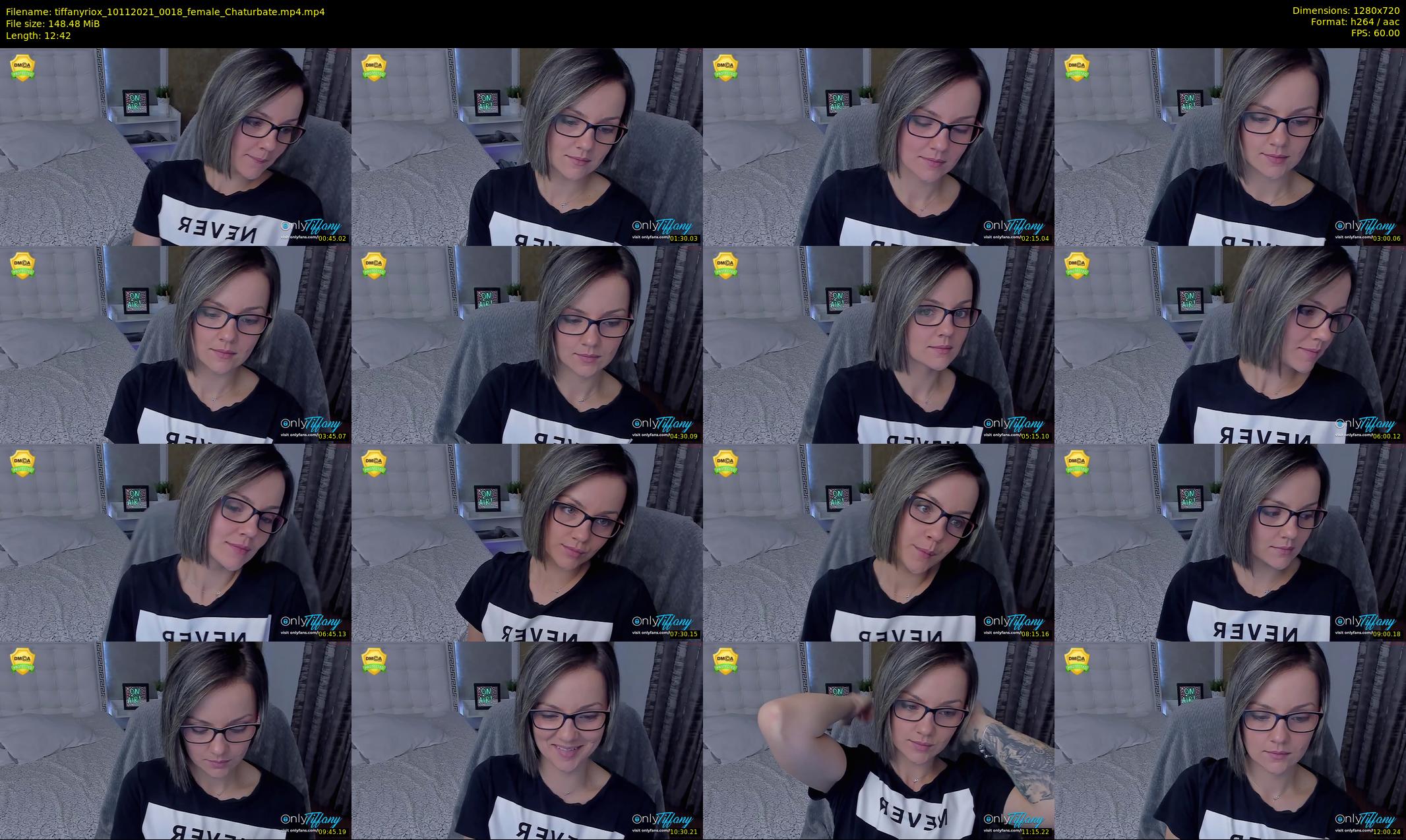 tiffanyriox — 13 minute Chaturbate female cam show recording, 720p, Nov 10, 2021