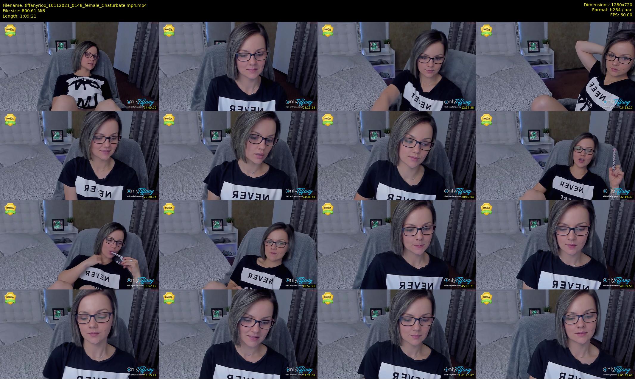 tiffanyriox — 70 minute Chaturbate female cam show recording, 720p, Nov 10, 2021