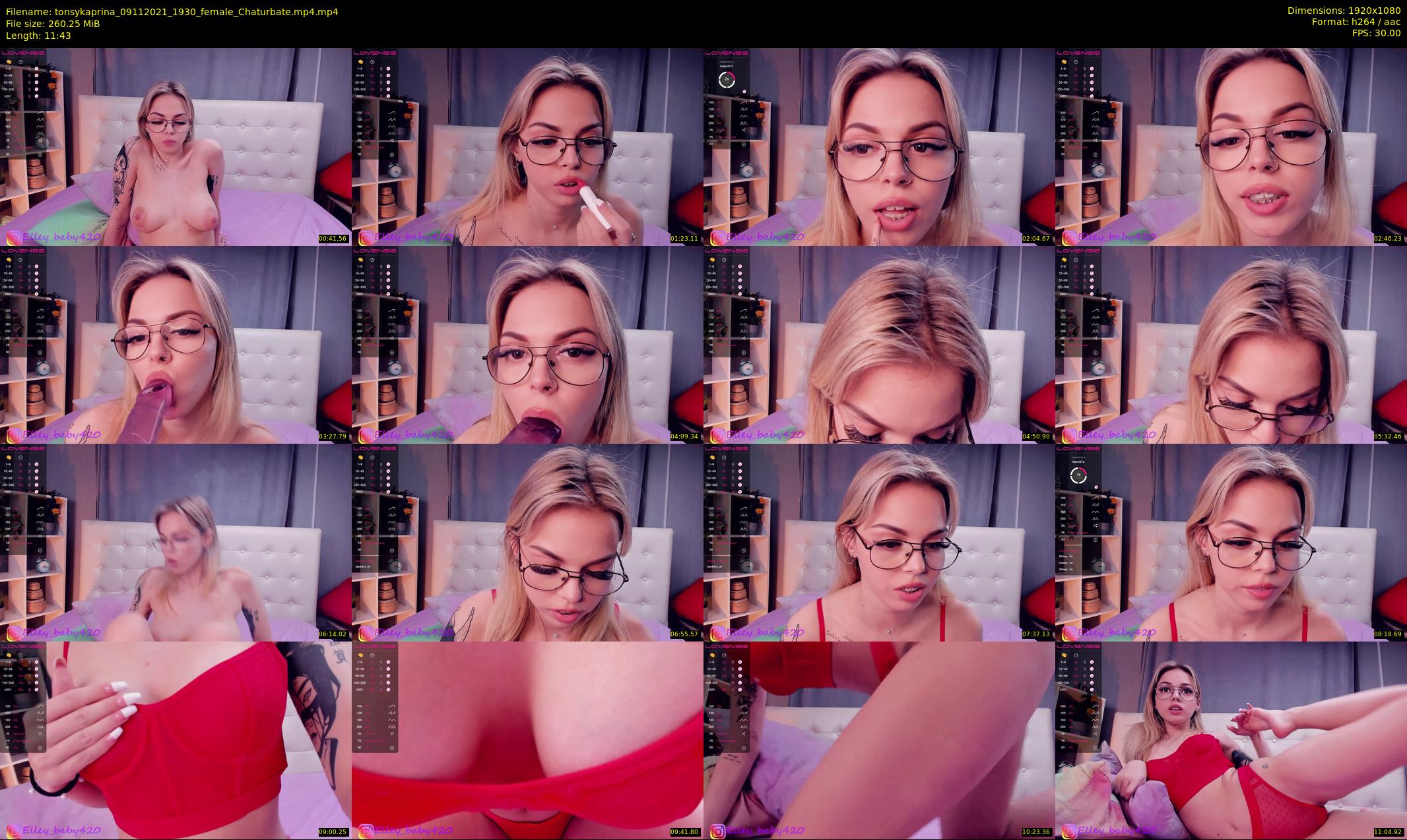 tonsykaprina — 12 minute Chaturbate couple cam show recording, 1080p, Nov 9, 2021