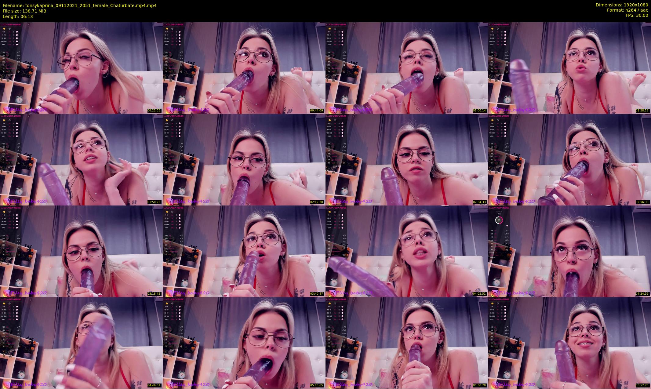 tonsykaprina — 7 minute Chaturbate couple cam show recording, 1080p, Nov 9, 2021