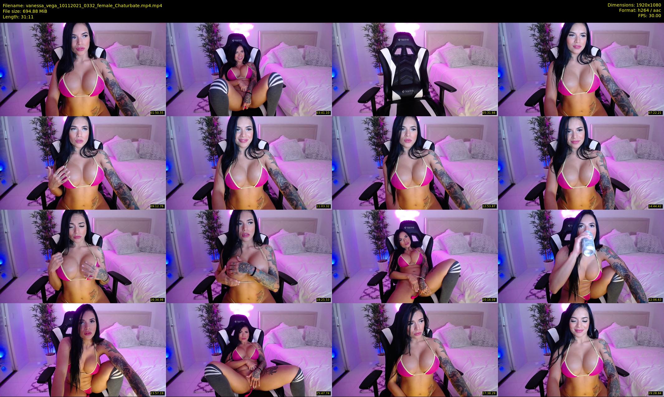 vanessa_vega — 32 minute Chaturbate female cam show recording, 1080p, Nov 10, 2021