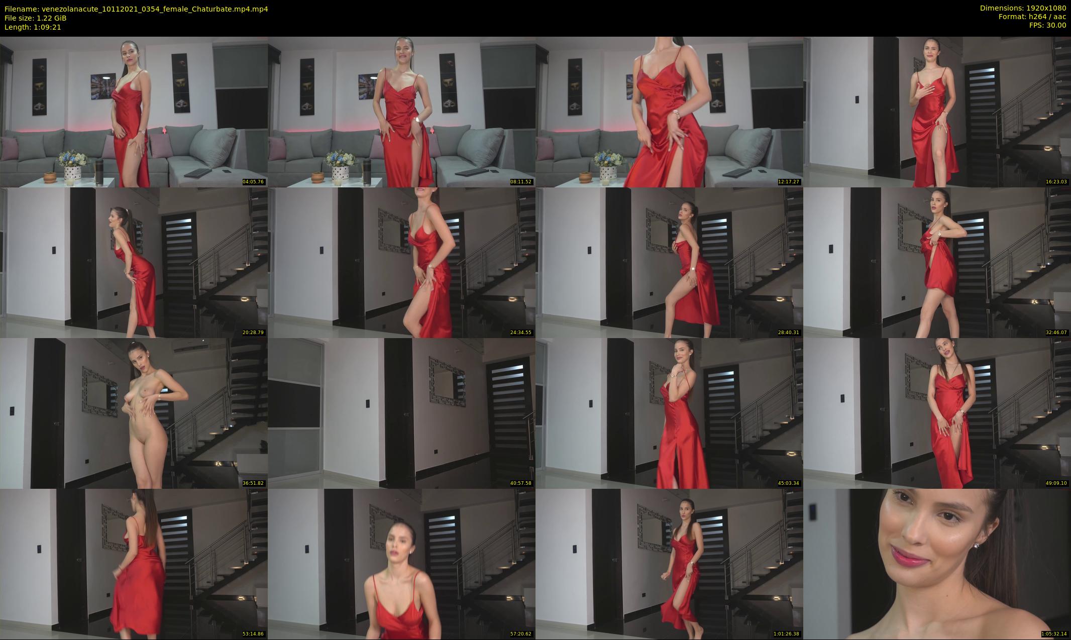 venezolanacute — 70 minute Chaturbate female cam show recording, 1080p, Nov 10, 2021