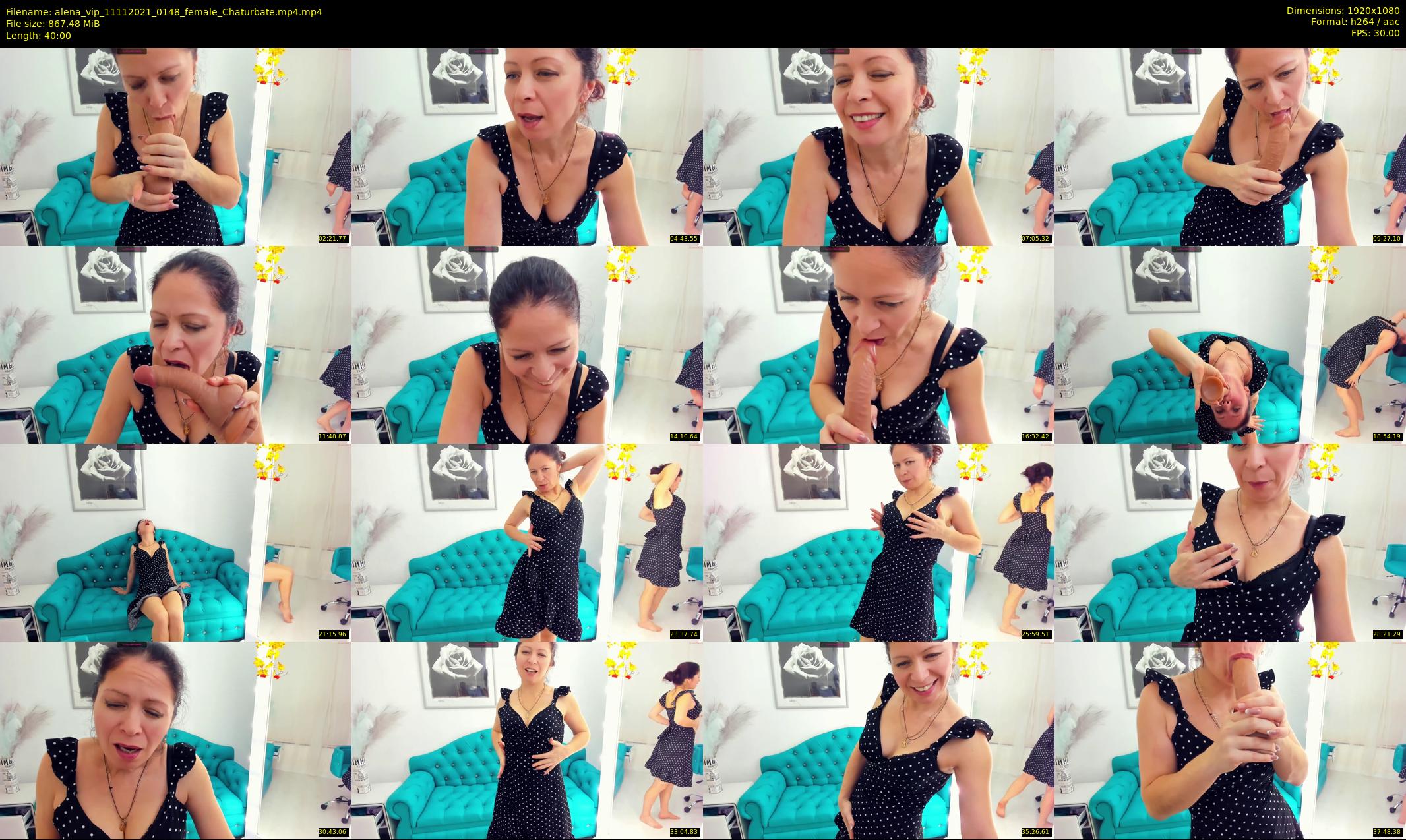 alena_vip — 40 minute Chaturbate female cam show recording, 1080p, Nov 11, 2021