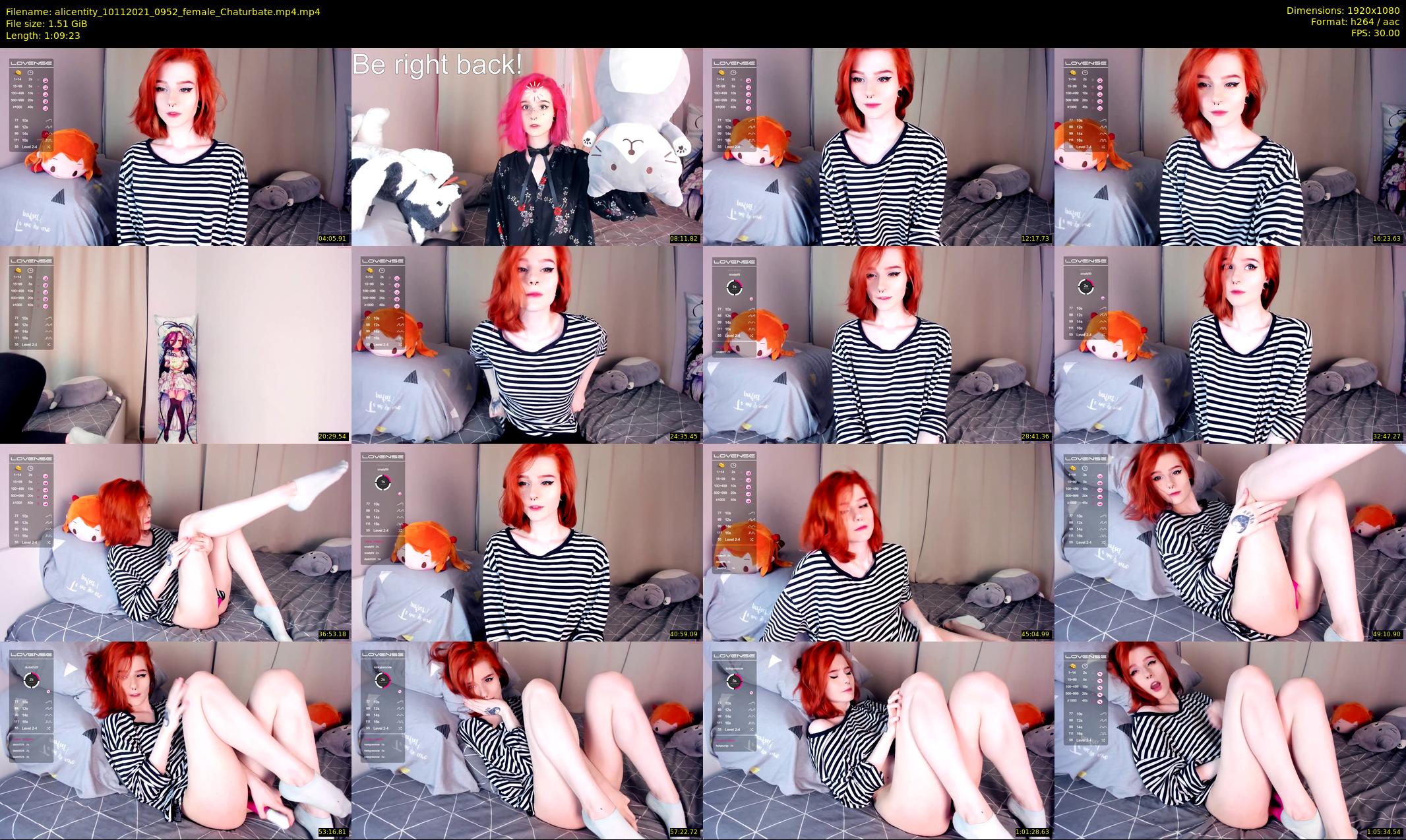 alicentity — 70 minute Chaturbate female cam show recording, 1080p, Nov 10, 2021