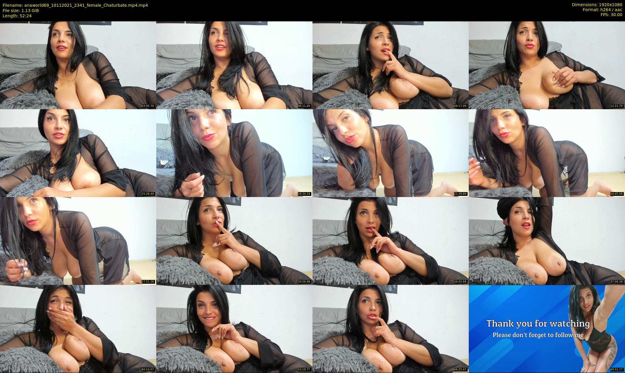 anaworld69 — 53 minute Chaturbate female cam show recording, 1080p, Nov 10, 2021