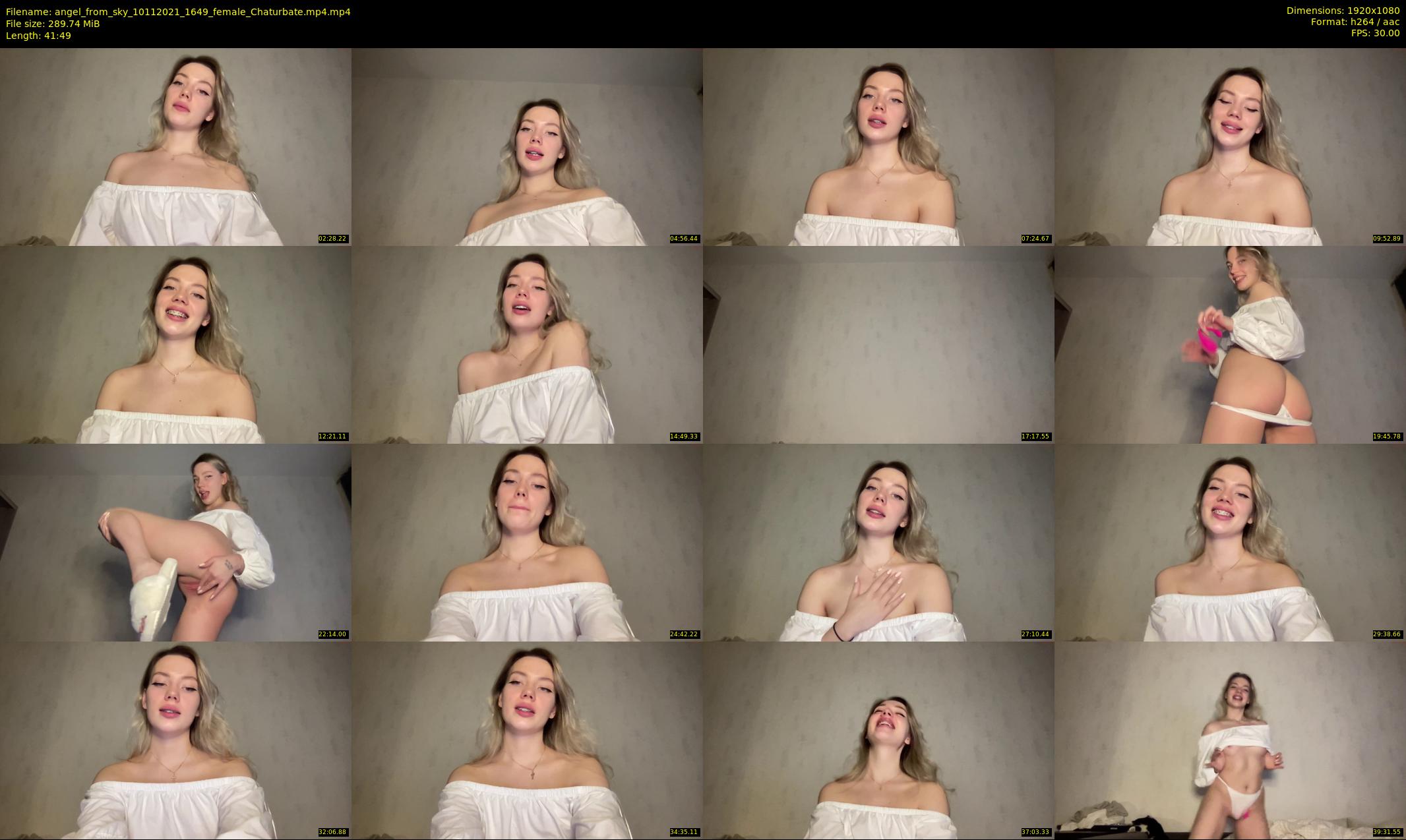 angel_from_sky — 42 minute Chaturbate female cam show recording, 1080p, Nov 10, 2021