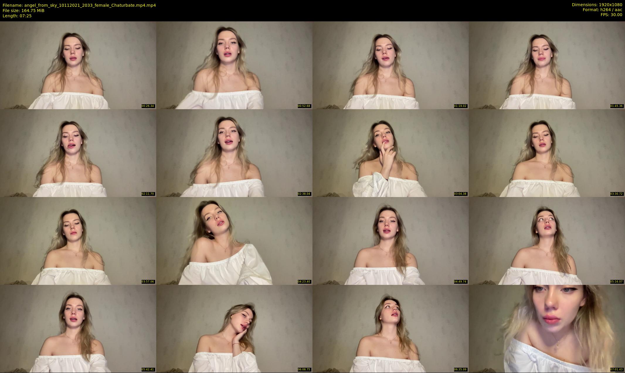 angel_from_sky — 8 minute Chaturbate female cam show recording, 1080p, Nov 10, 2021