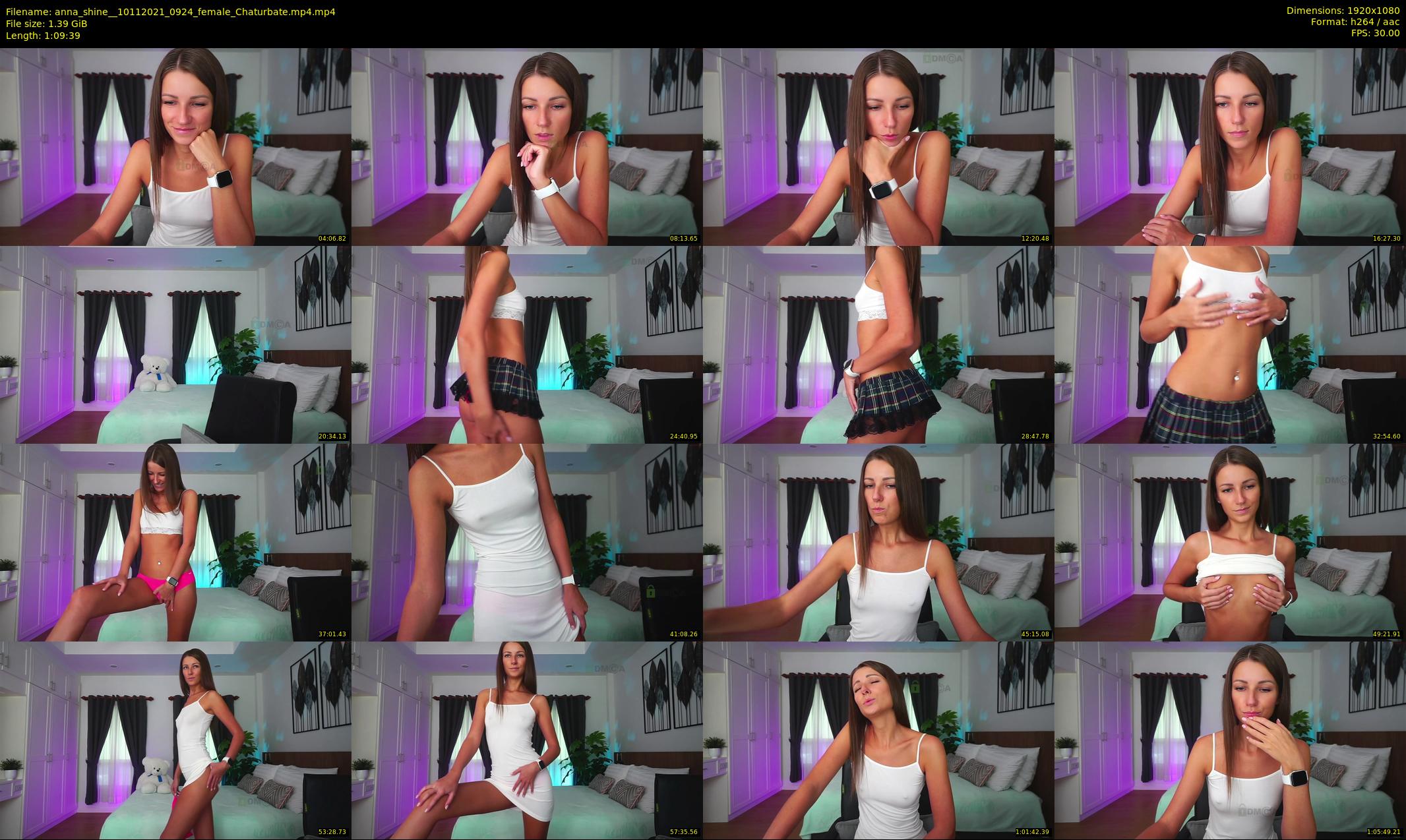 anna_shine_ — 70 minute Chaturbate female cam show recording, 1080p, Nov 10, 2021