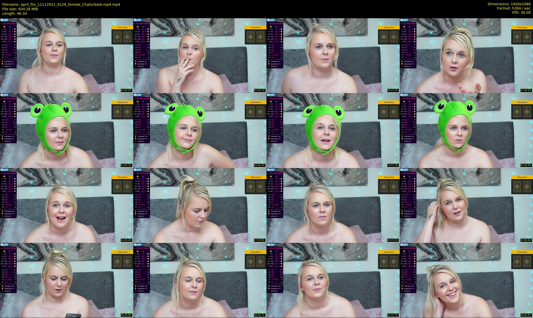 april_flix — 47 minute Chaturbate female cam show recording, 1080p, Nov 11, 2021