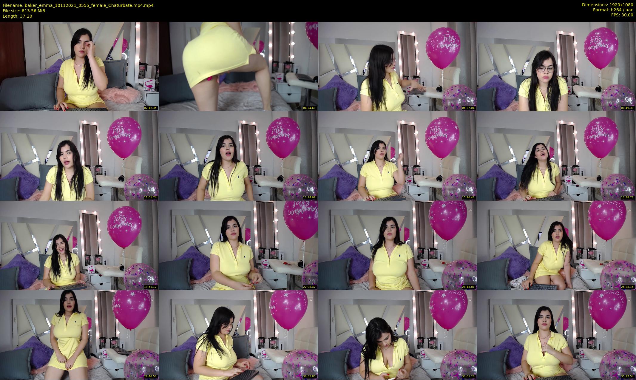 baker_emma — 38 minute Chaturbate female cam show recording, 1080p, Nov 10, 2021