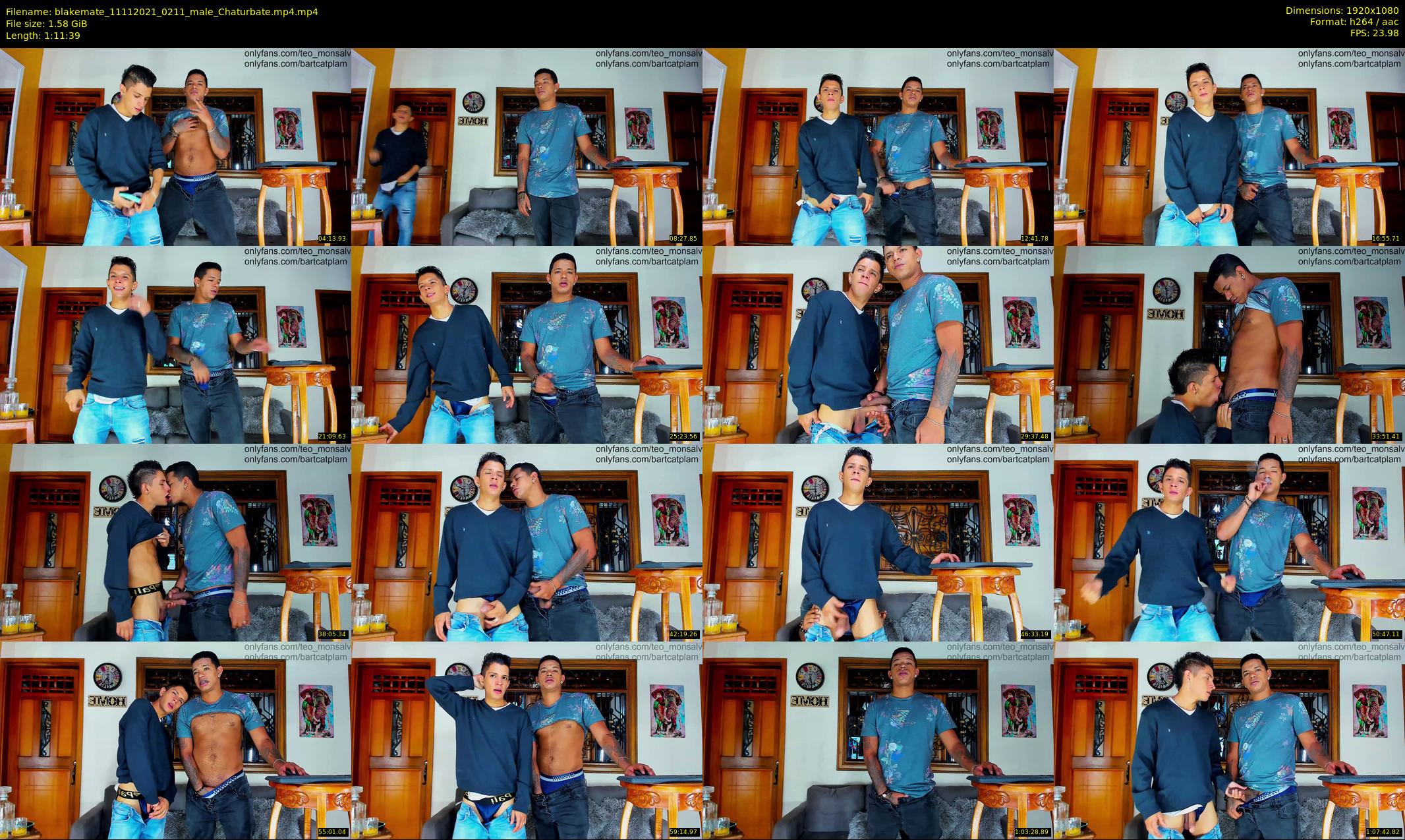 blakemate — 72 minute Chaturbate male cam show recording, 1080p, Nov 11, 2021