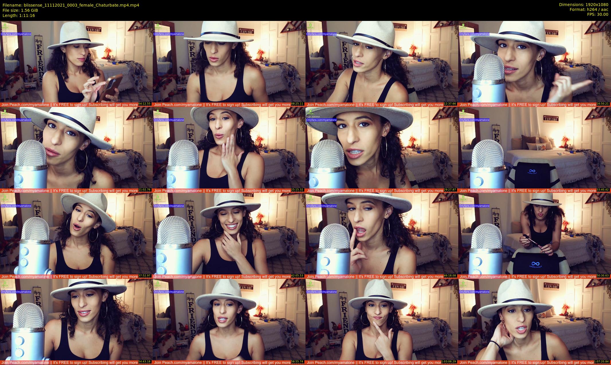 blissense — 72 minute Chaturbate female cam show recording, 1080p, Nov 11, 2021