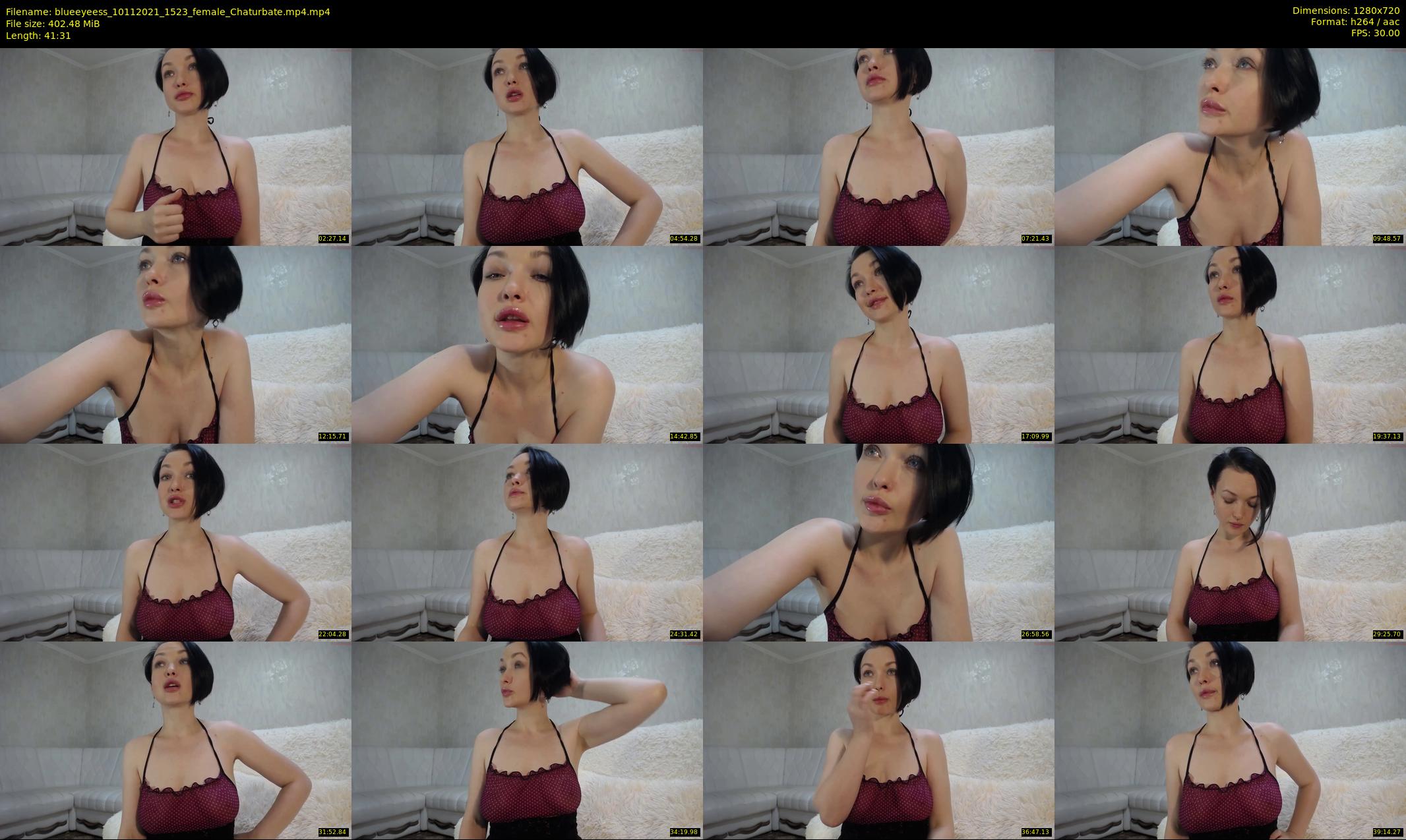 blueeyeess — 42 minute Chaturbate female cam show recording, 720p, Nov 10, 2021