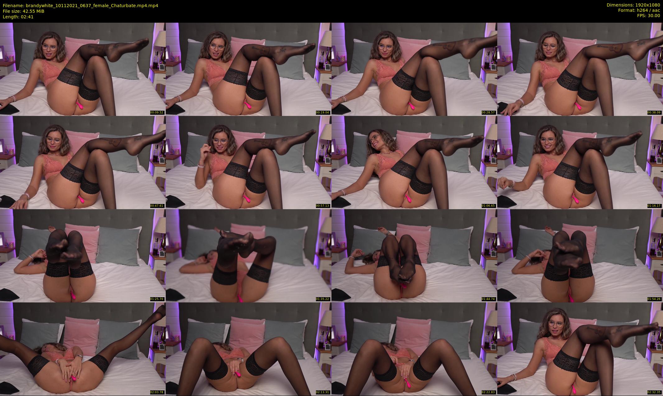 brandywhite — 3 minute Chaturbate female cam show recording, 1080p, Nov 10, 2021