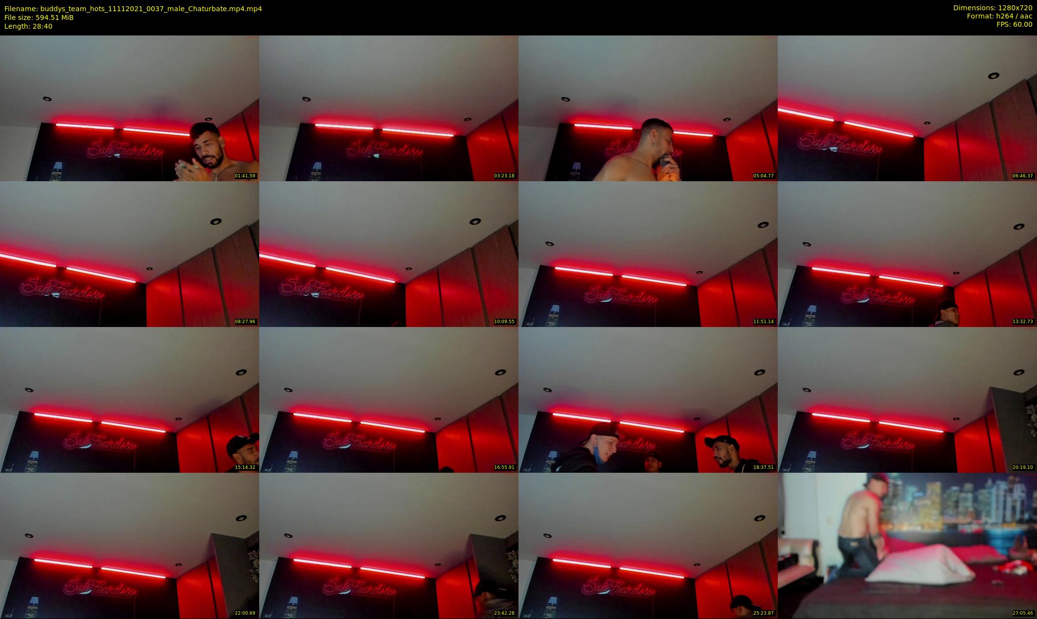 buddys_team_hots — 29 minute Chaturbate couple cam show recording, 720p, Nov 11, 2021