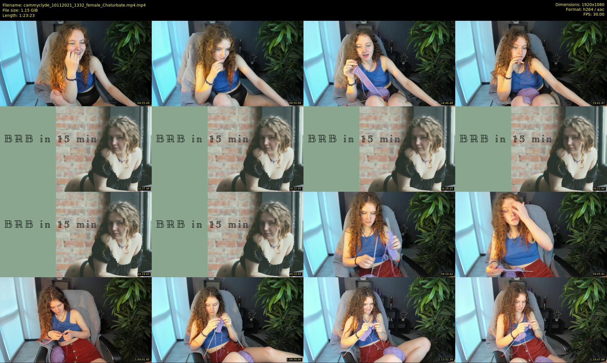 cammyclyde — 84 minute Chaturbate female cam show recording, 1080p, Nov 10, 2021