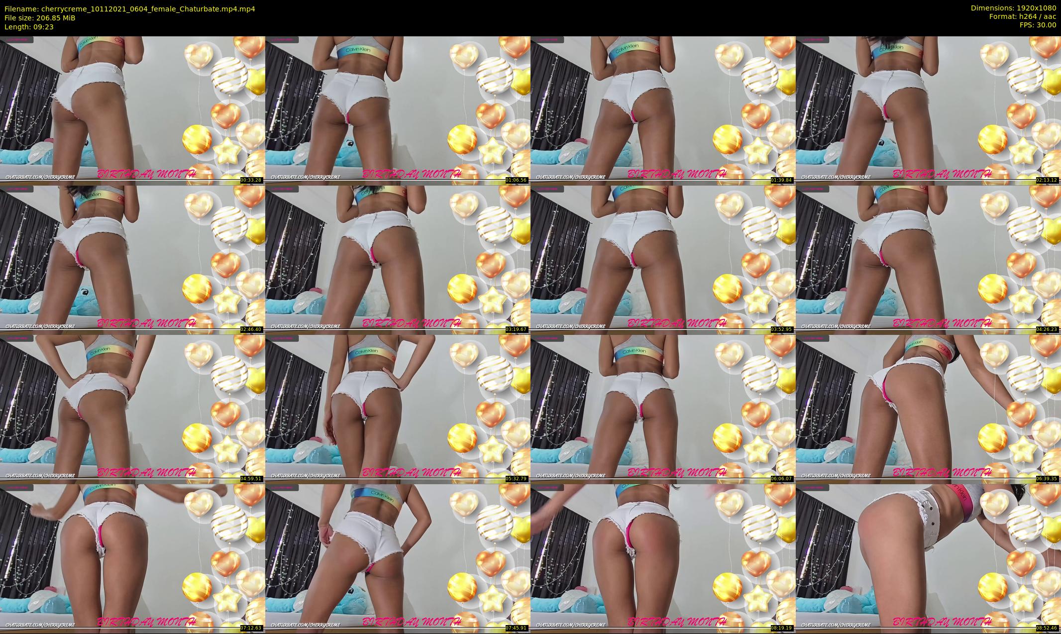 cherrycreme — 10 minute Chaturbate female cam show recording, 1080p, Nov 10, 2021