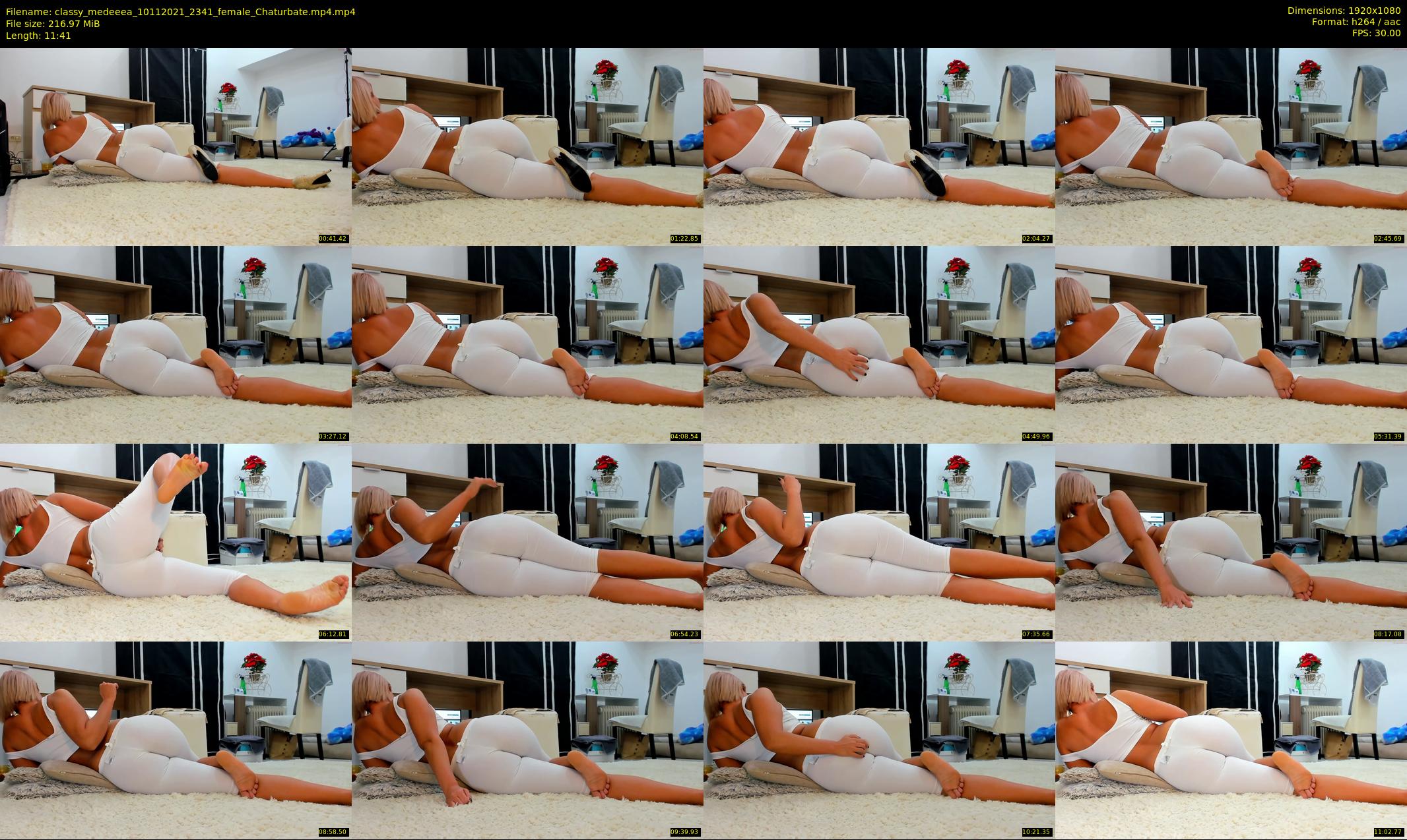 classy_medeeea — 12 minute Chaturbate female cam show recording, 1080p, Nov 10, 2021