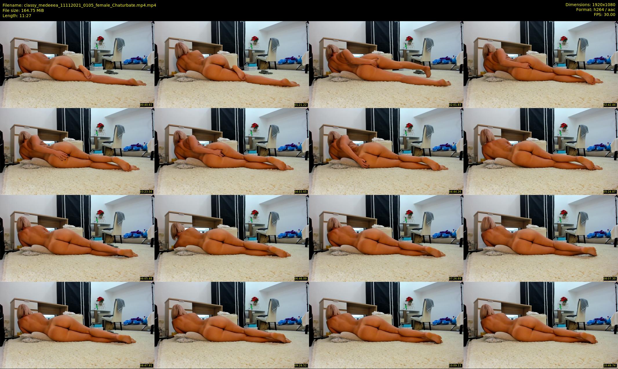classy_medeeea — 12 minute Chaturbate female cam show recording, 1080p, Nov 11, 2021