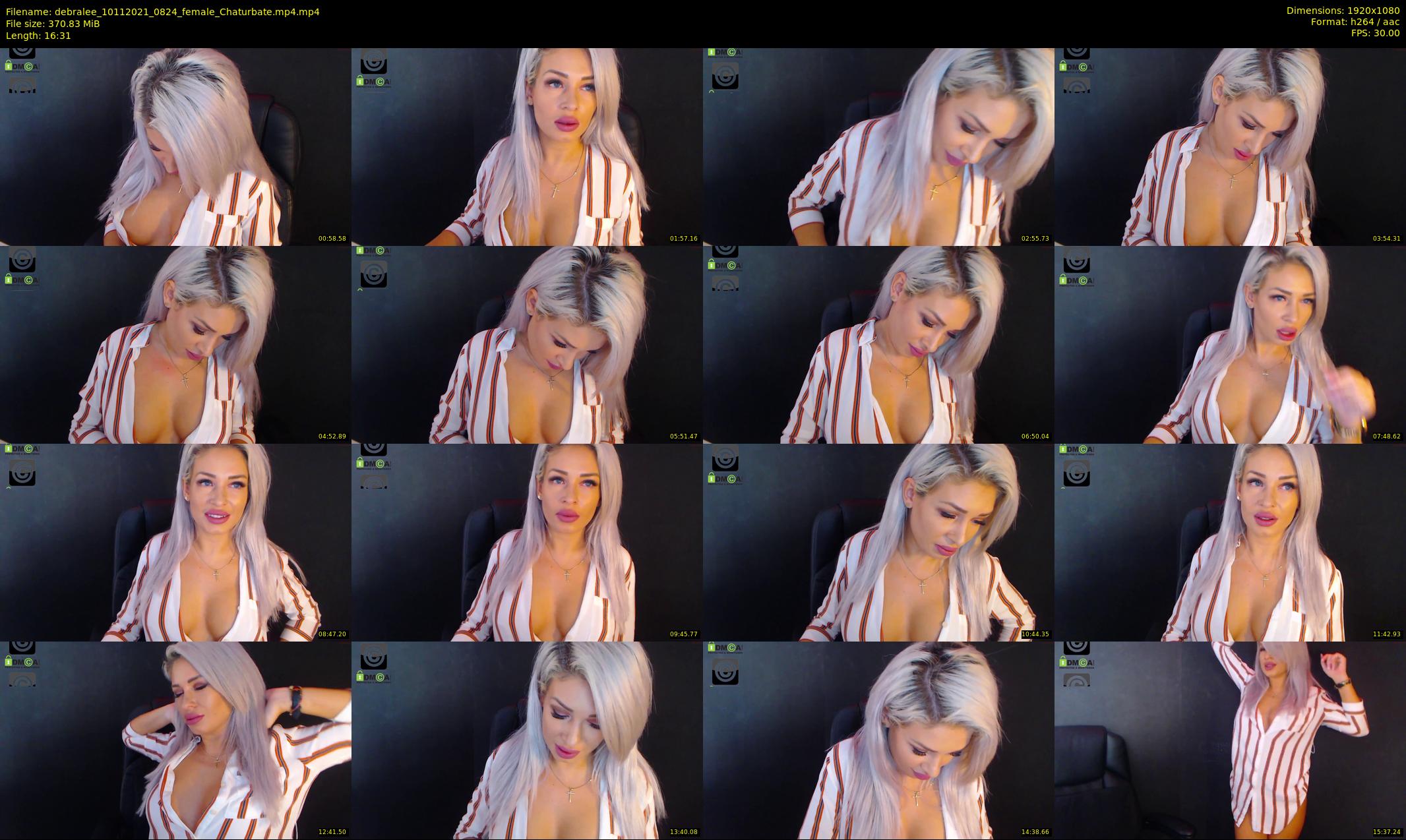 debralee — 17 minute Chaturbate female cam show recording, 1080p, Nov 10, 2021