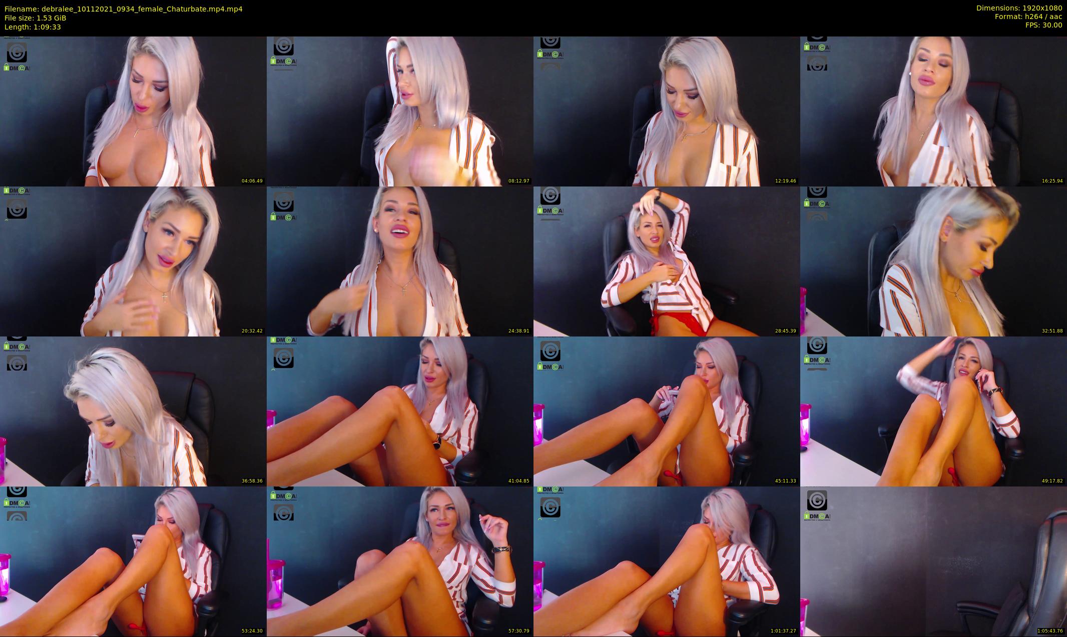 debralee — 70 minute Chaturbate female cam show recording, 1080p, Nov 10, 2021