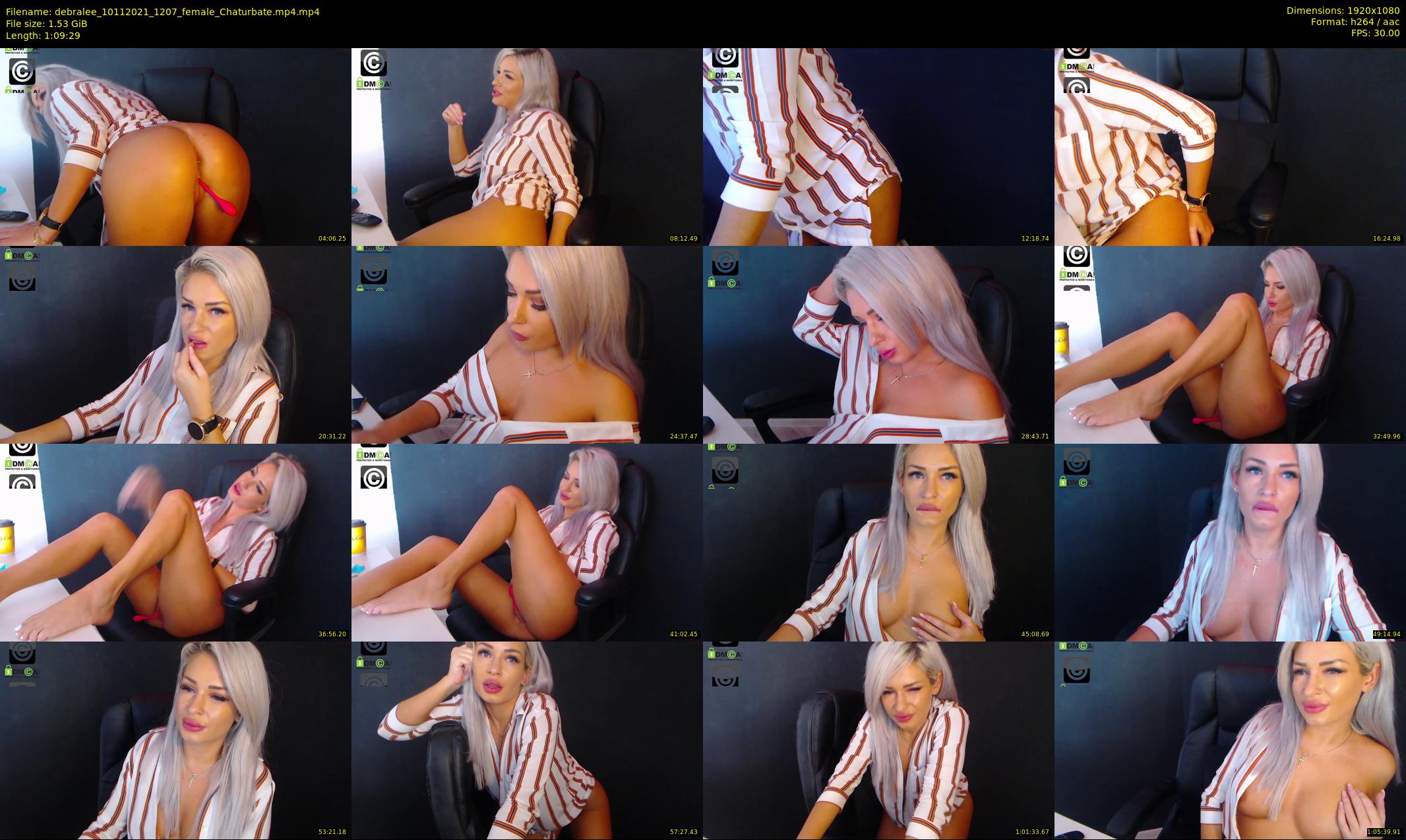 debralee — 70 minute Chaturbate female cam show recording, 1080p, Nov 10, 2021