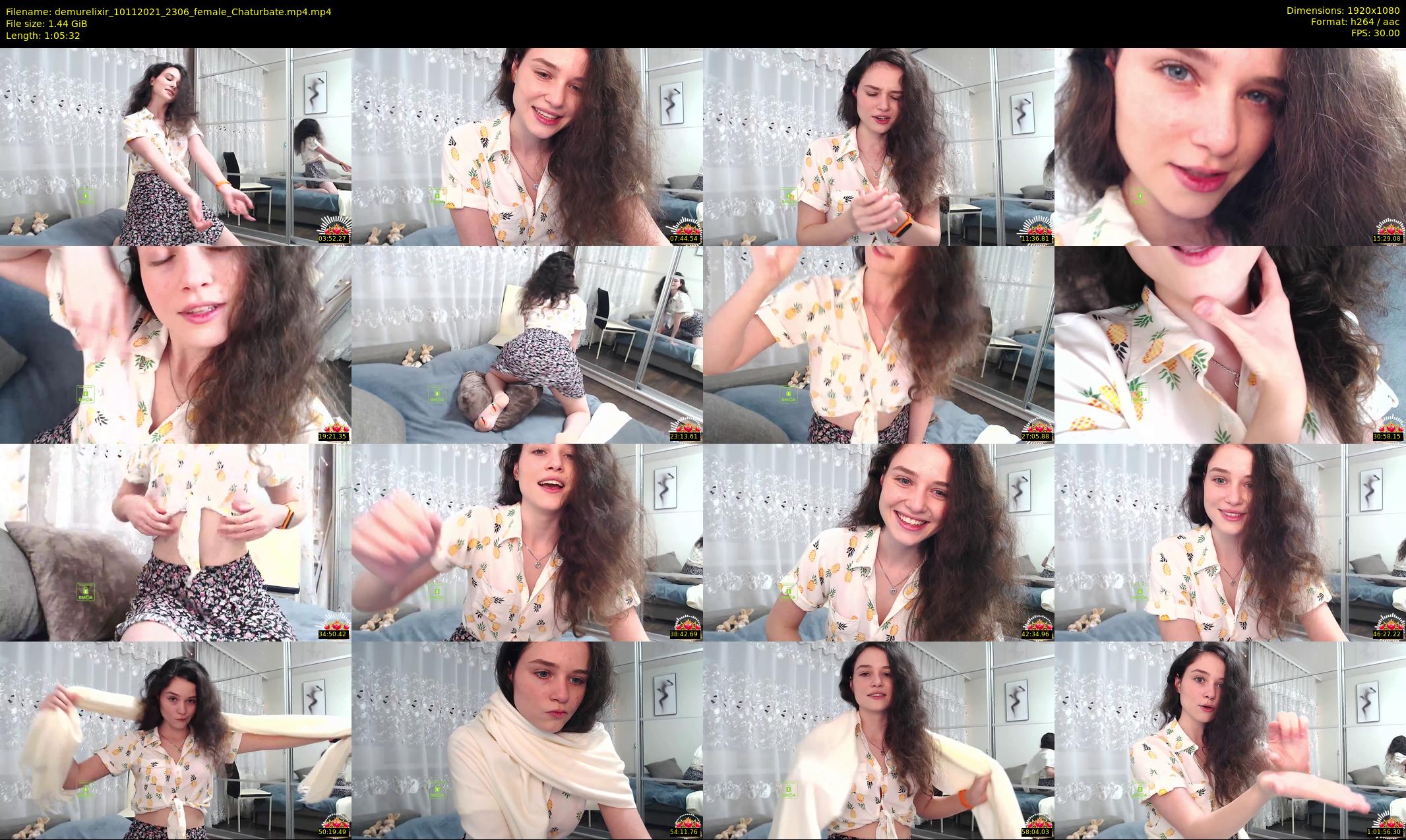 demurelixir — 66 minute Chaturbate female cam show recording, 1080p, Nov 10, 2021