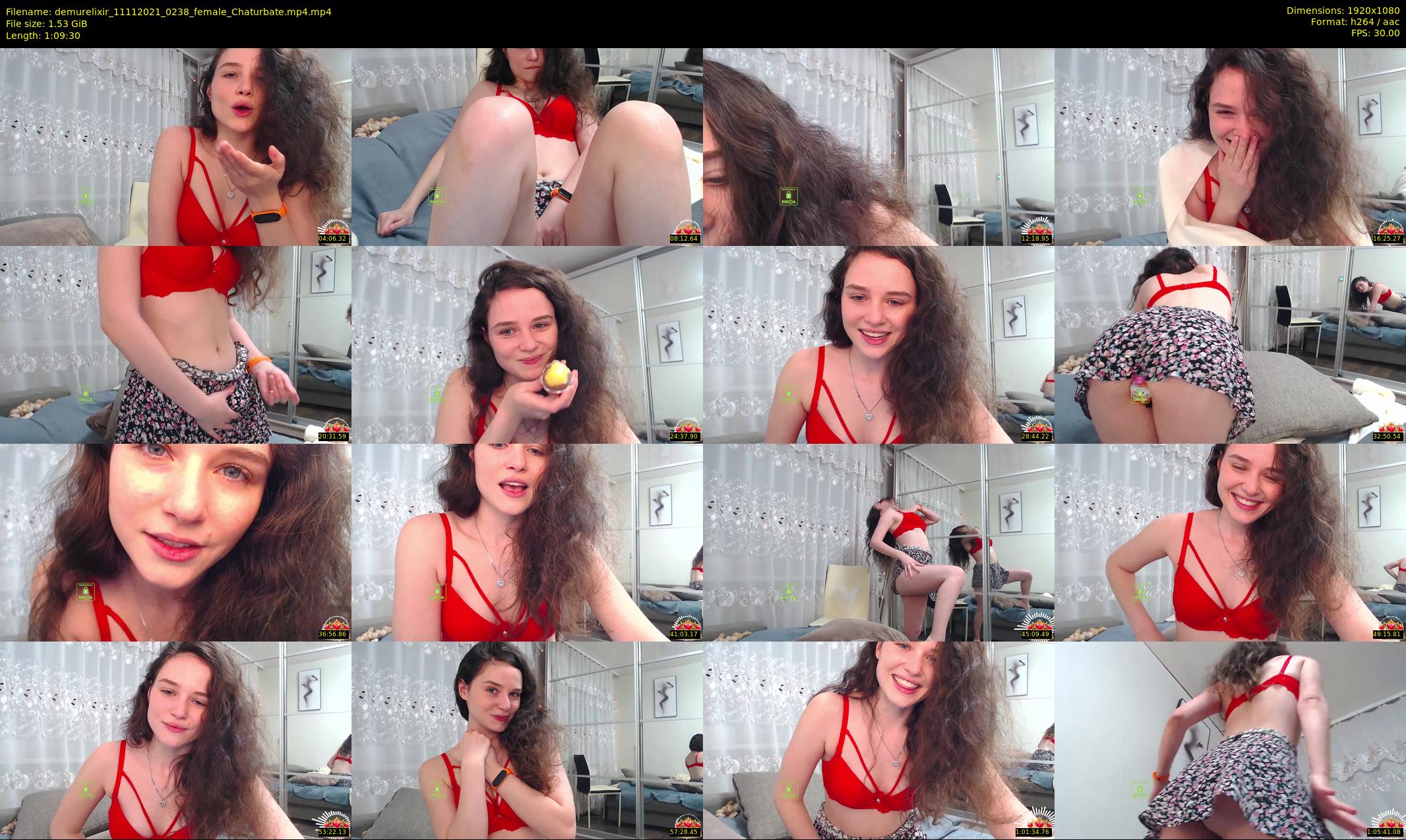 demurelixir — 70 minute Chaturbate female cam show recording, 1080p, Nov 11, 2021