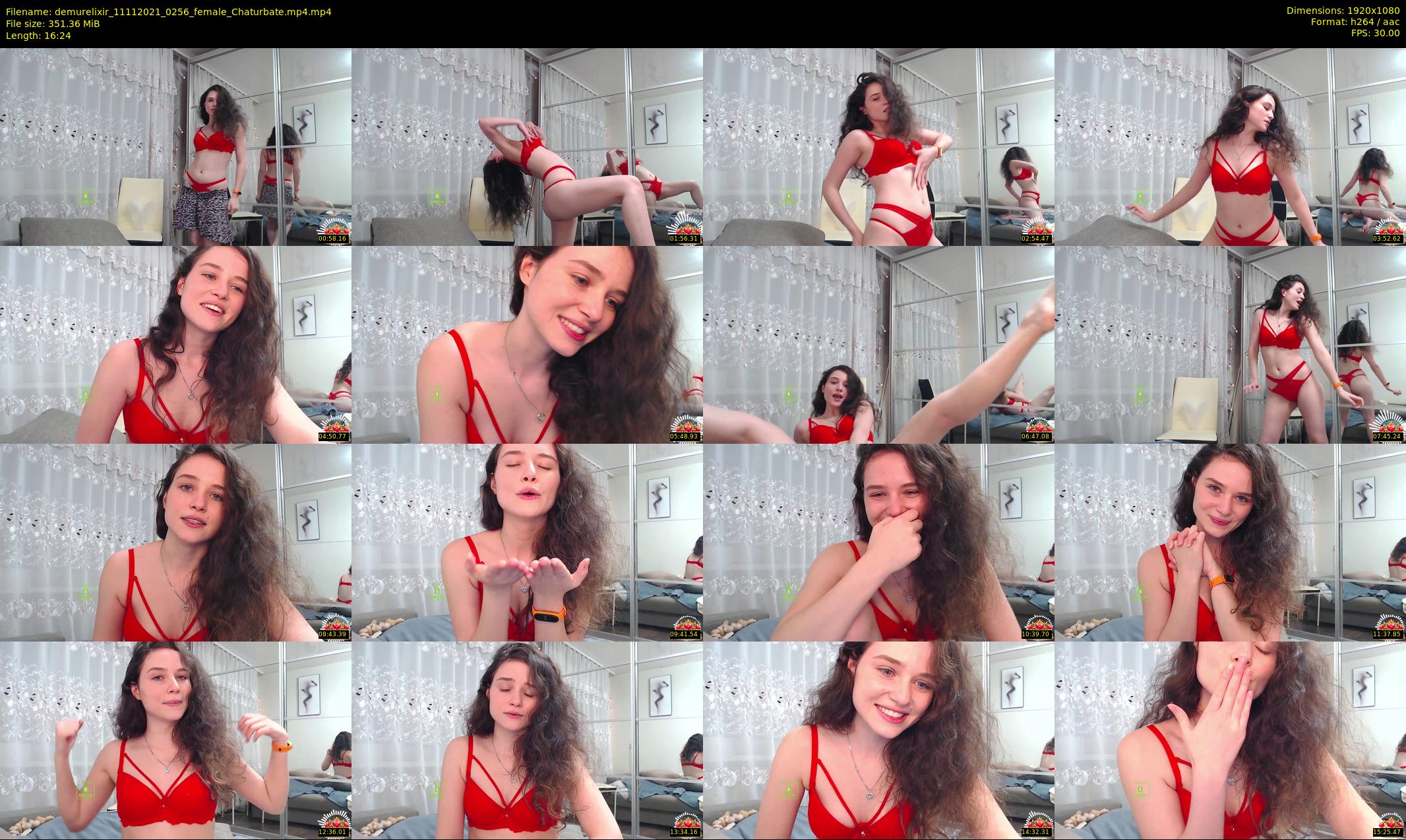 demurelixir — 17 minute Chaturbate female cam show recording, 1080p, Nov 11, 2021
