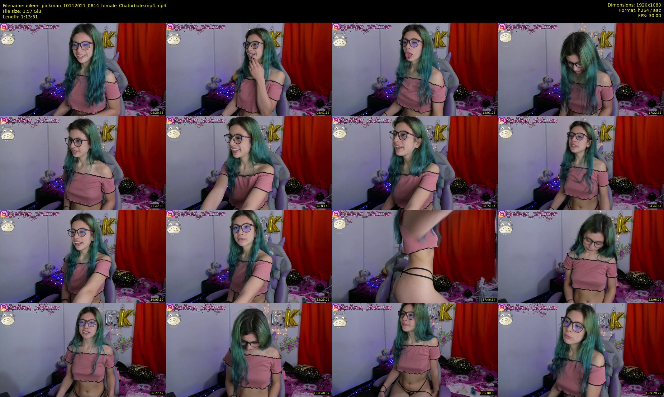 eileen_pinkman — 74 minute Chaturbate female cam show recording, 1080p, Nov 10, 2021